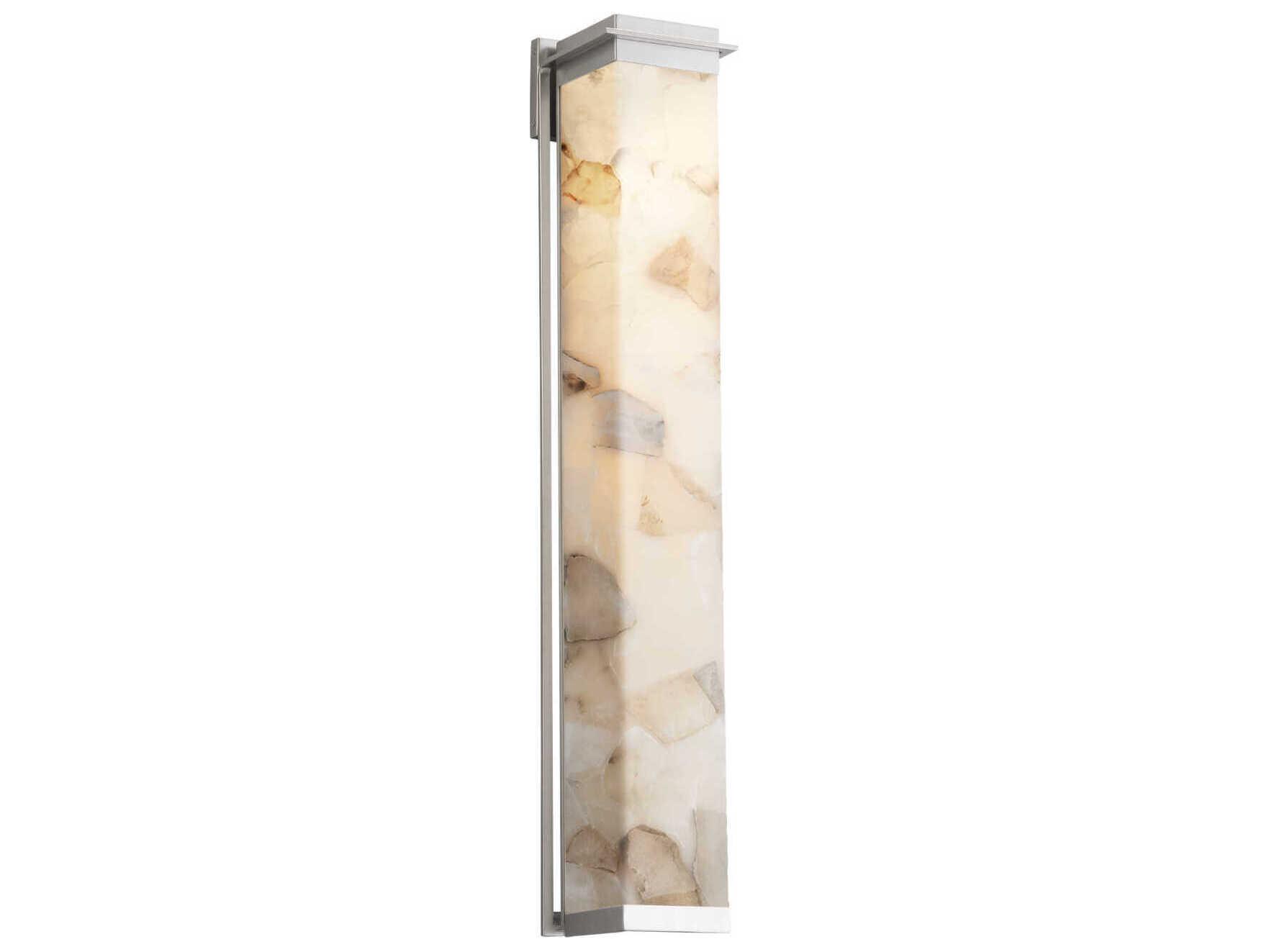 Justice Design Group Alabaster Rocks Pacific LED Outdoor Wall Light