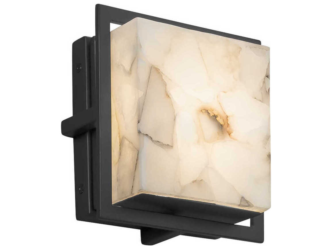 Justice Design Group Alabaster Rocks Avalon ADA Outdoor Wall Light