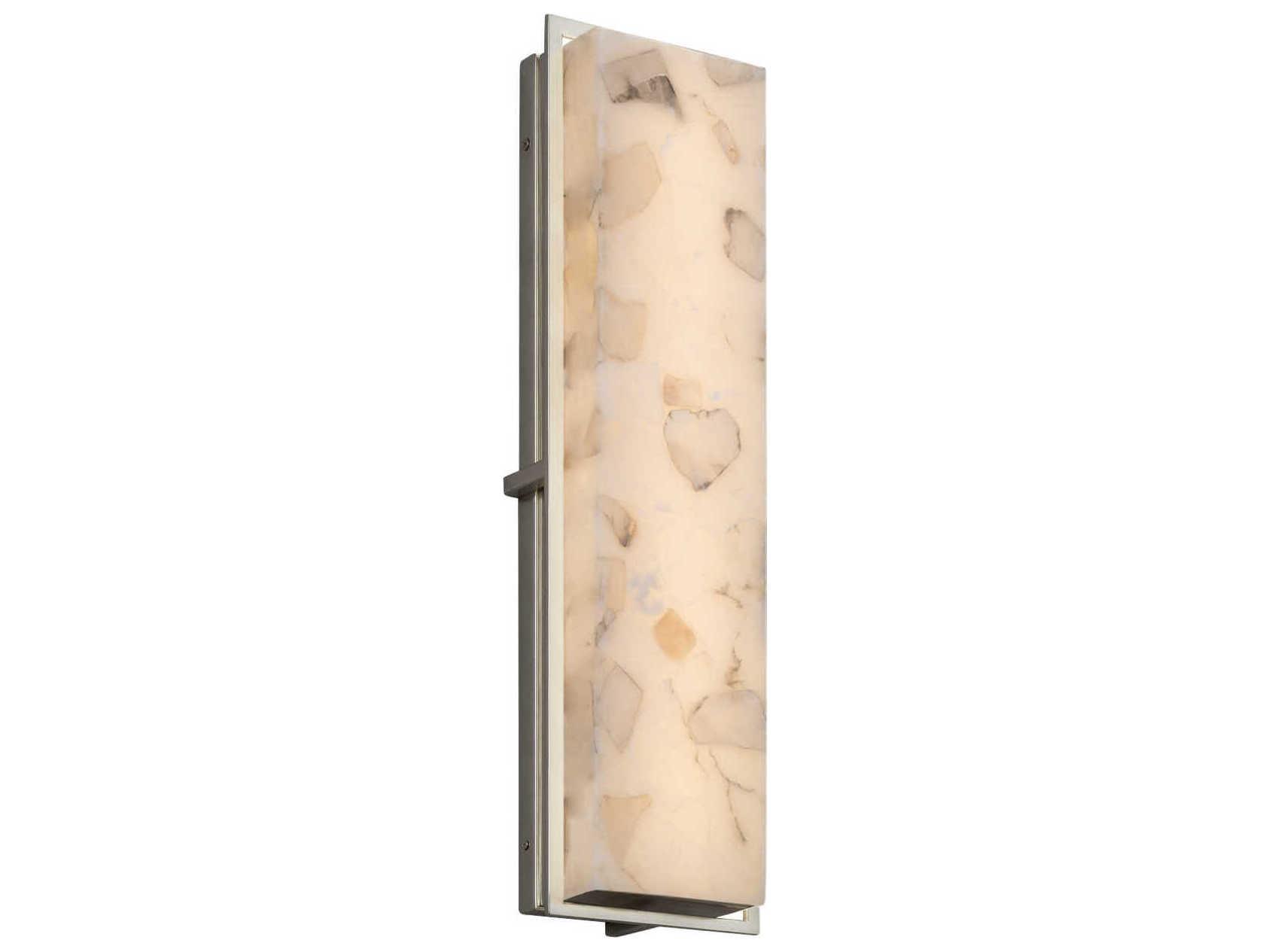Justice Design Group Alabaster Rocks Avalon ADA Outdoor Wall Light
