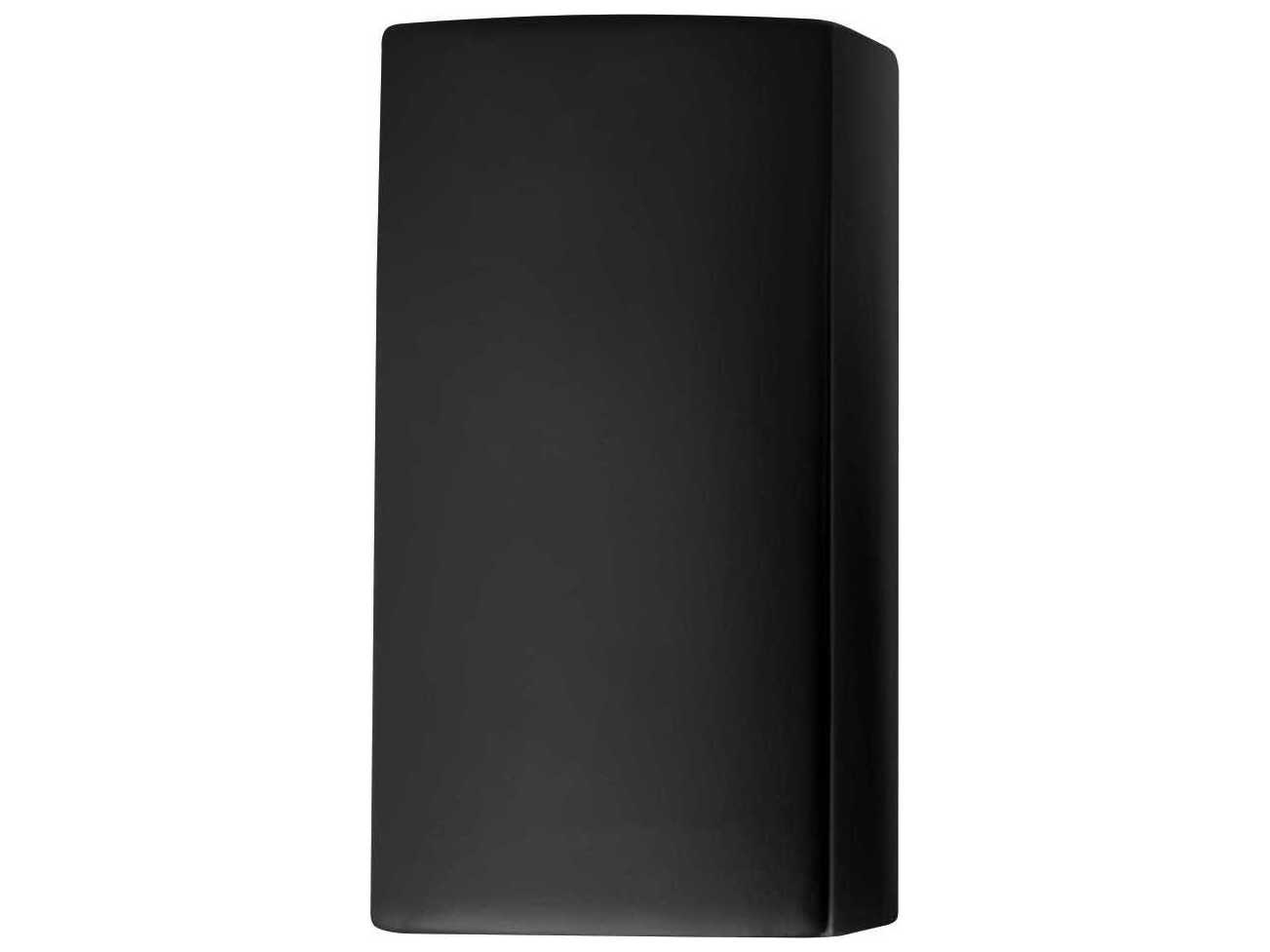 Justice Design Group Ambiance 1-Light White Wall Sconce