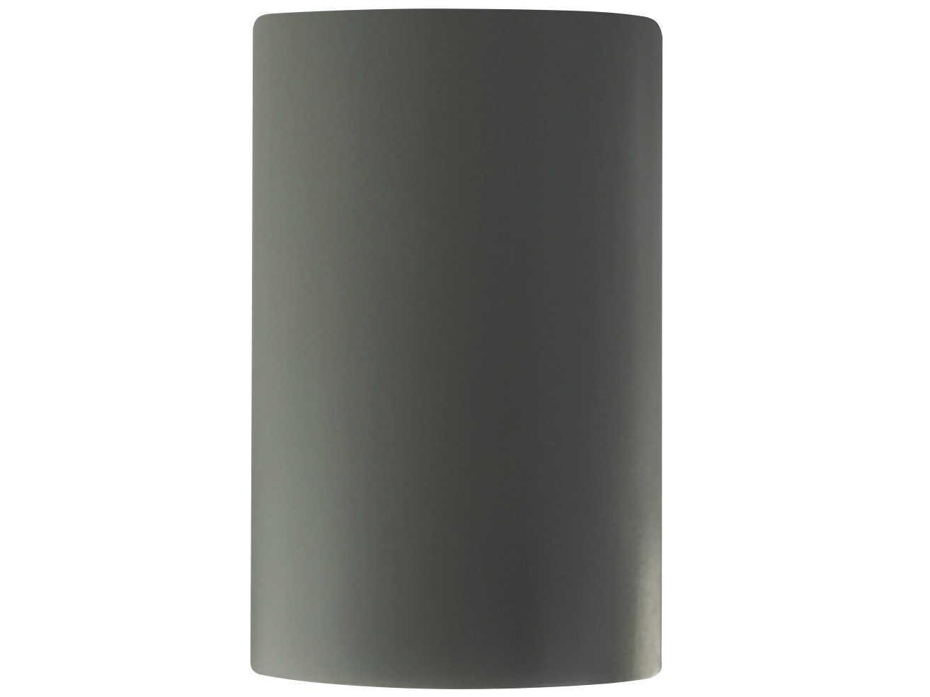 Justice Design Group Ambiance 1-Light White Wall Sconce