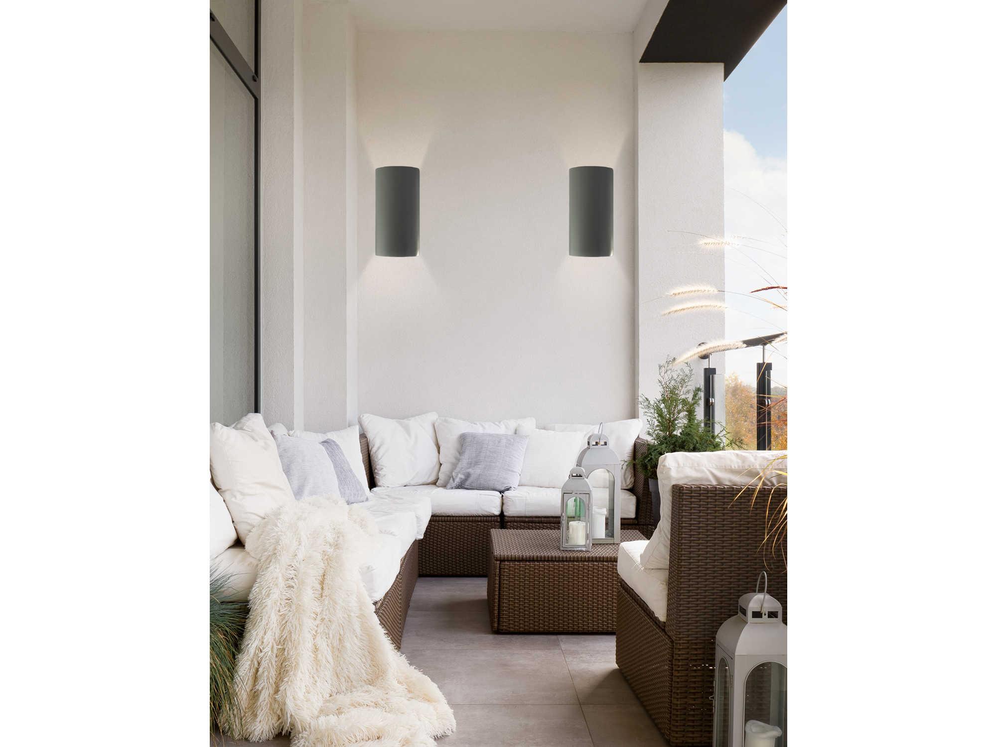 Justice Design Group Ambiance 2 - Light Outdoor Wall Light