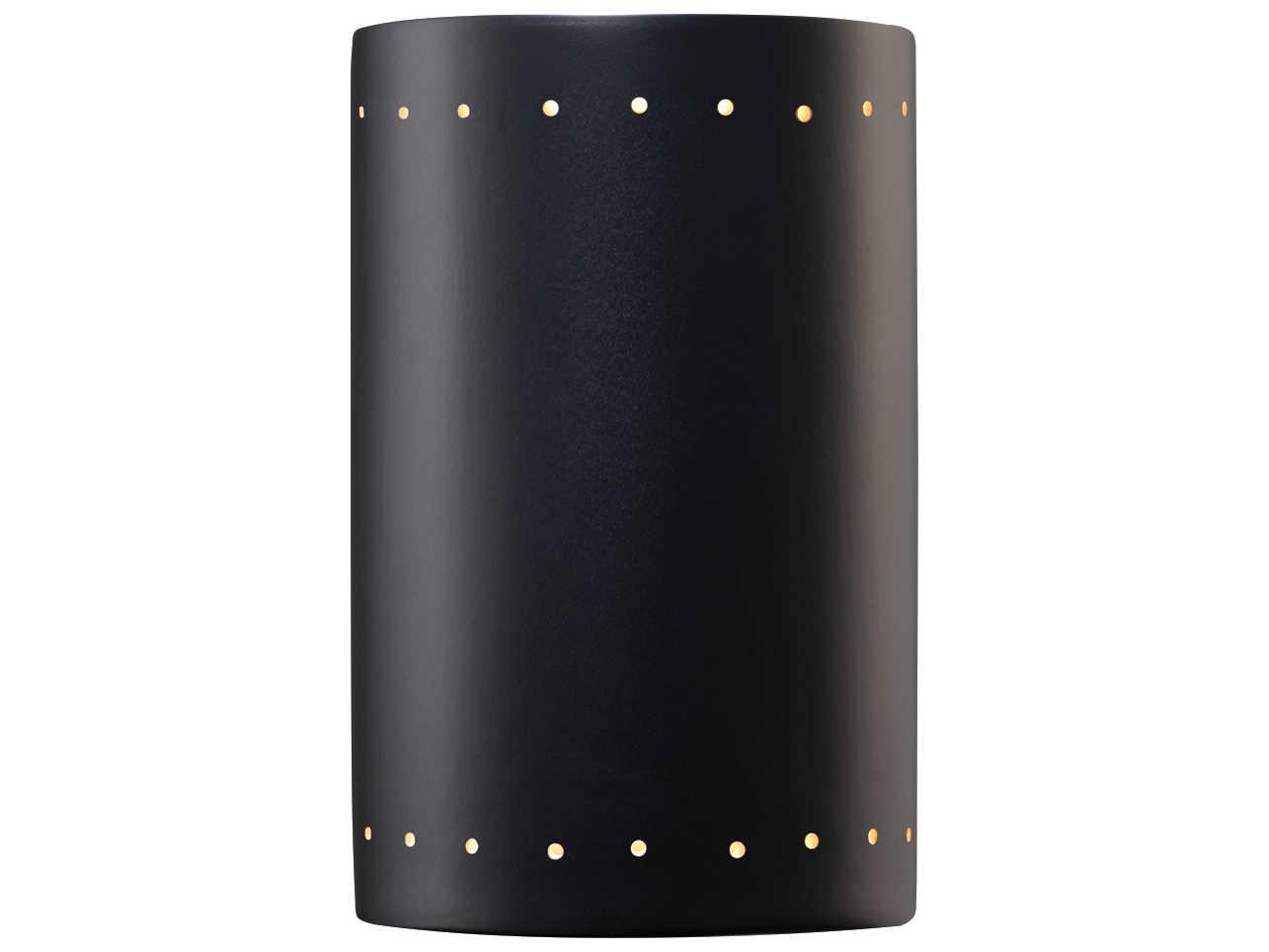 Justice Design Group Ambiance 2-Light White Wall Sconce