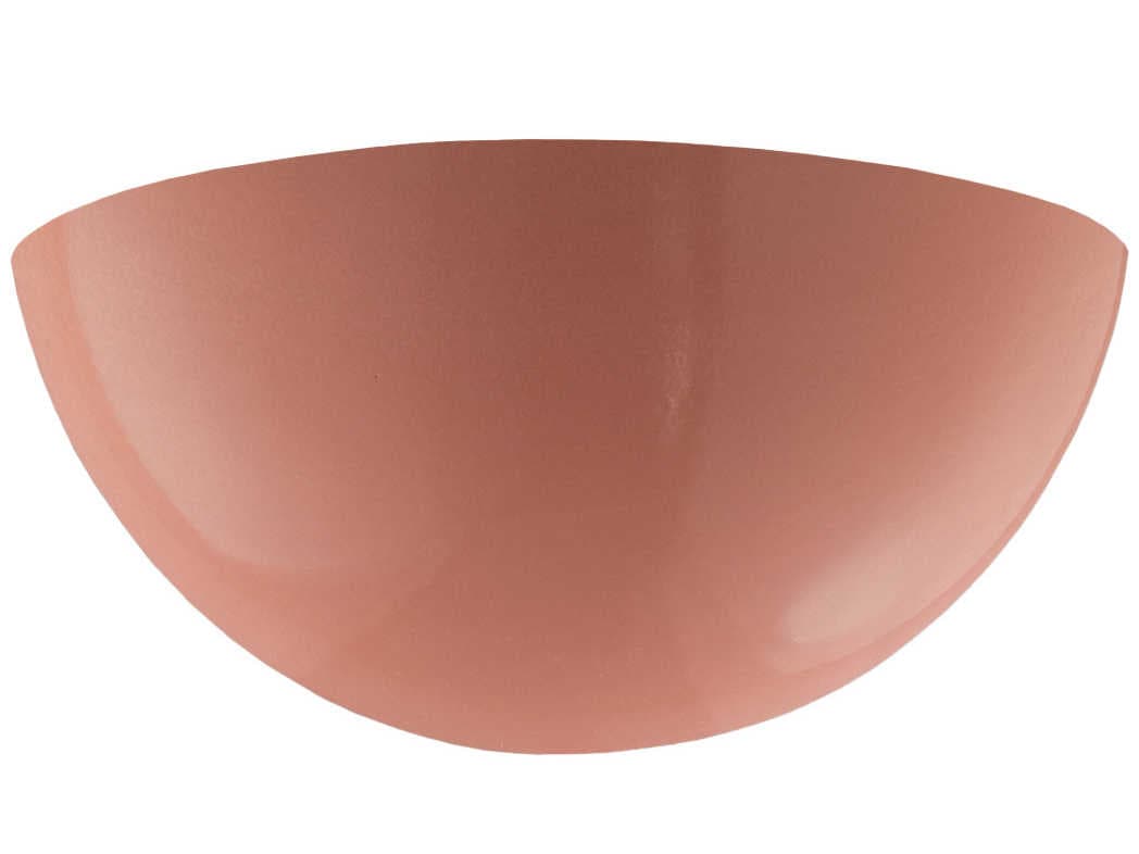 Justice Design Group Ambiance 1-Light Pink Wall Sconce