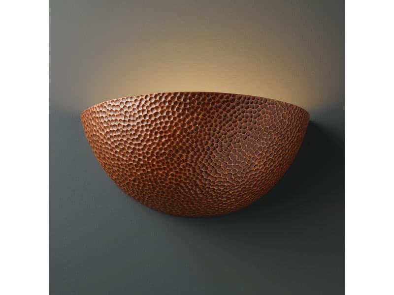 Justice Design Group Ambiance 1-Light Pink Wall Sconce