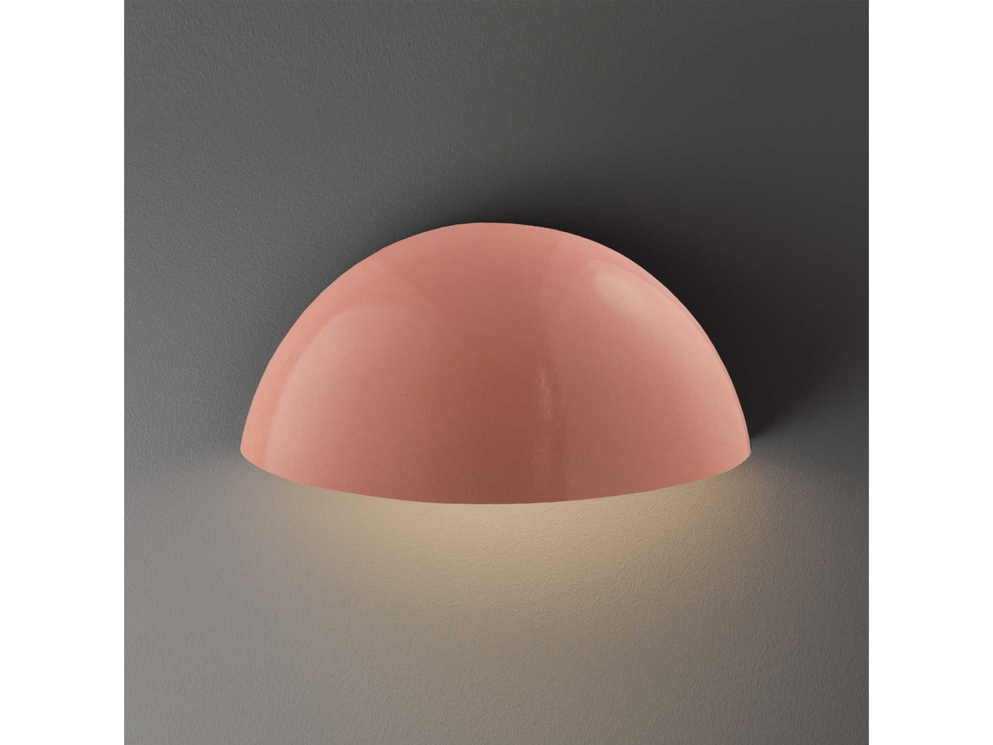 Justice Design Group Ambiance Quarter Sphere 1 - Light Outdoor Wall Light