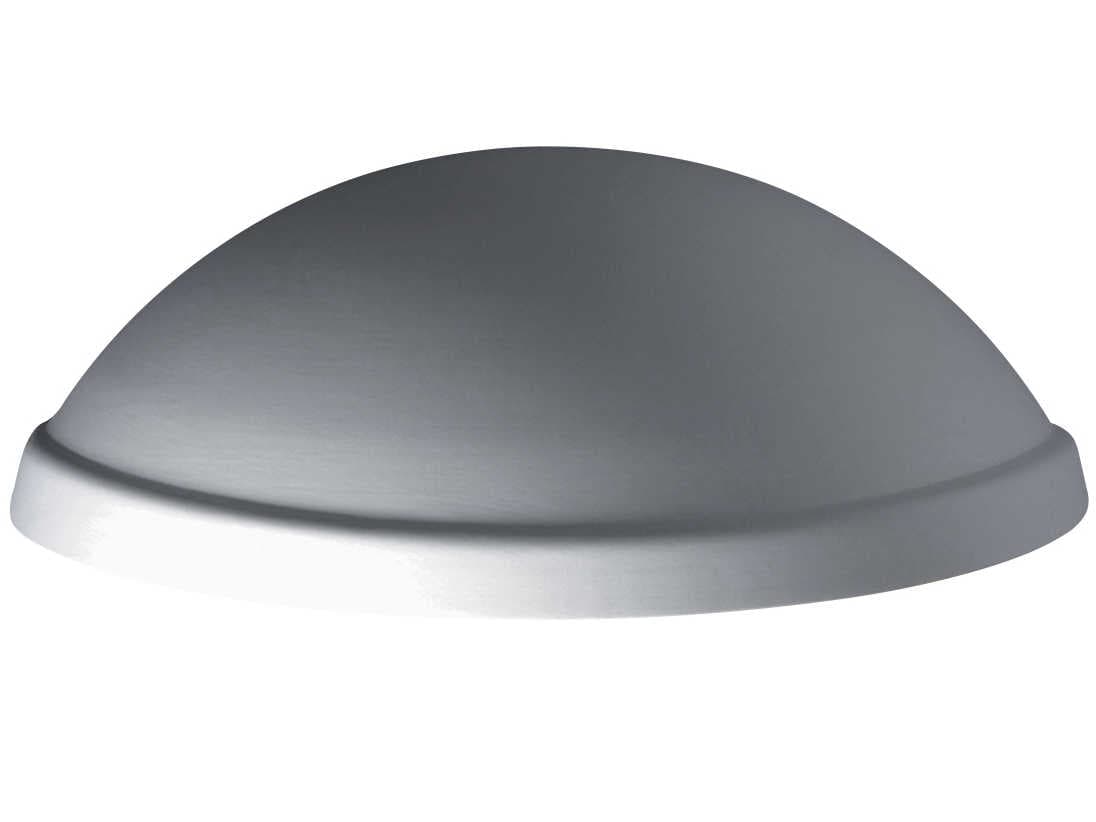 Justice Design Group Ambiance Rimmed Quarter Sphere 1 - Light Outdoor Wall Light