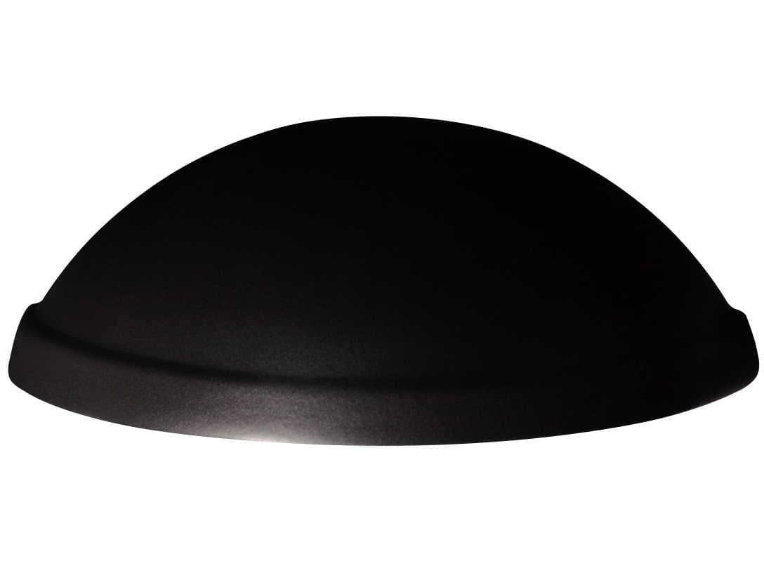 Justice Design Group Ambiance Rimmed Quarter Sphere 1 - Light Outdoor Wall Light