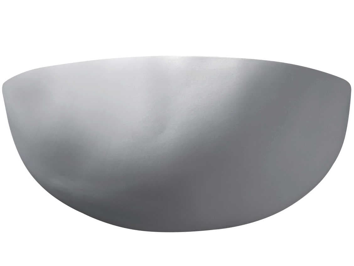 Justice Design Group Ambiance 1-Light White Wall Sconce