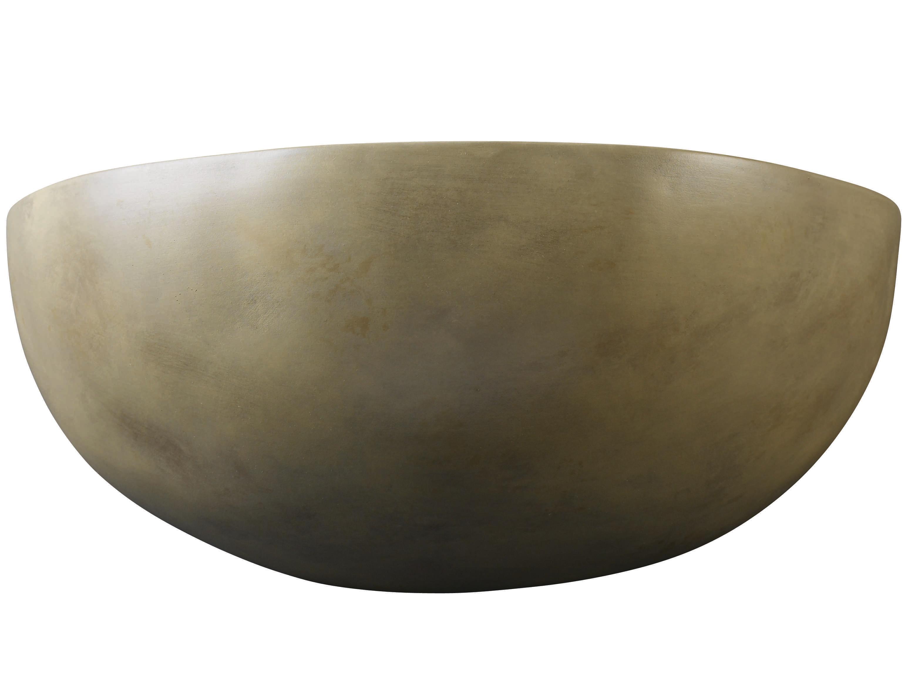 Justice Design Group Ambiance 1-Light White Wall Sconce