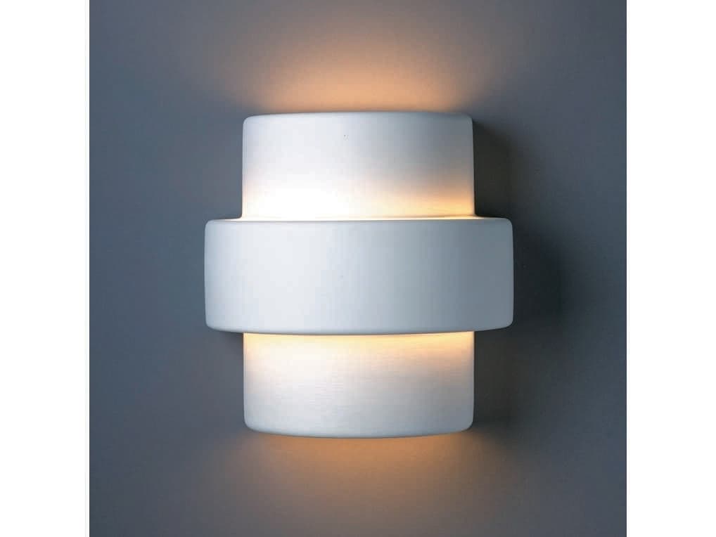 Justice Design Group Ambiance 2-Light Bronze Wall Sconce