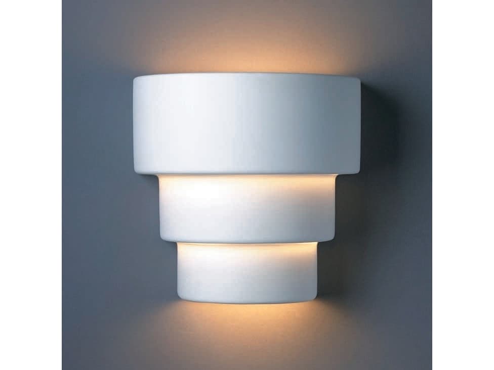 Justice Design Group Ambiance 1 - Light Outdoor Wall Light