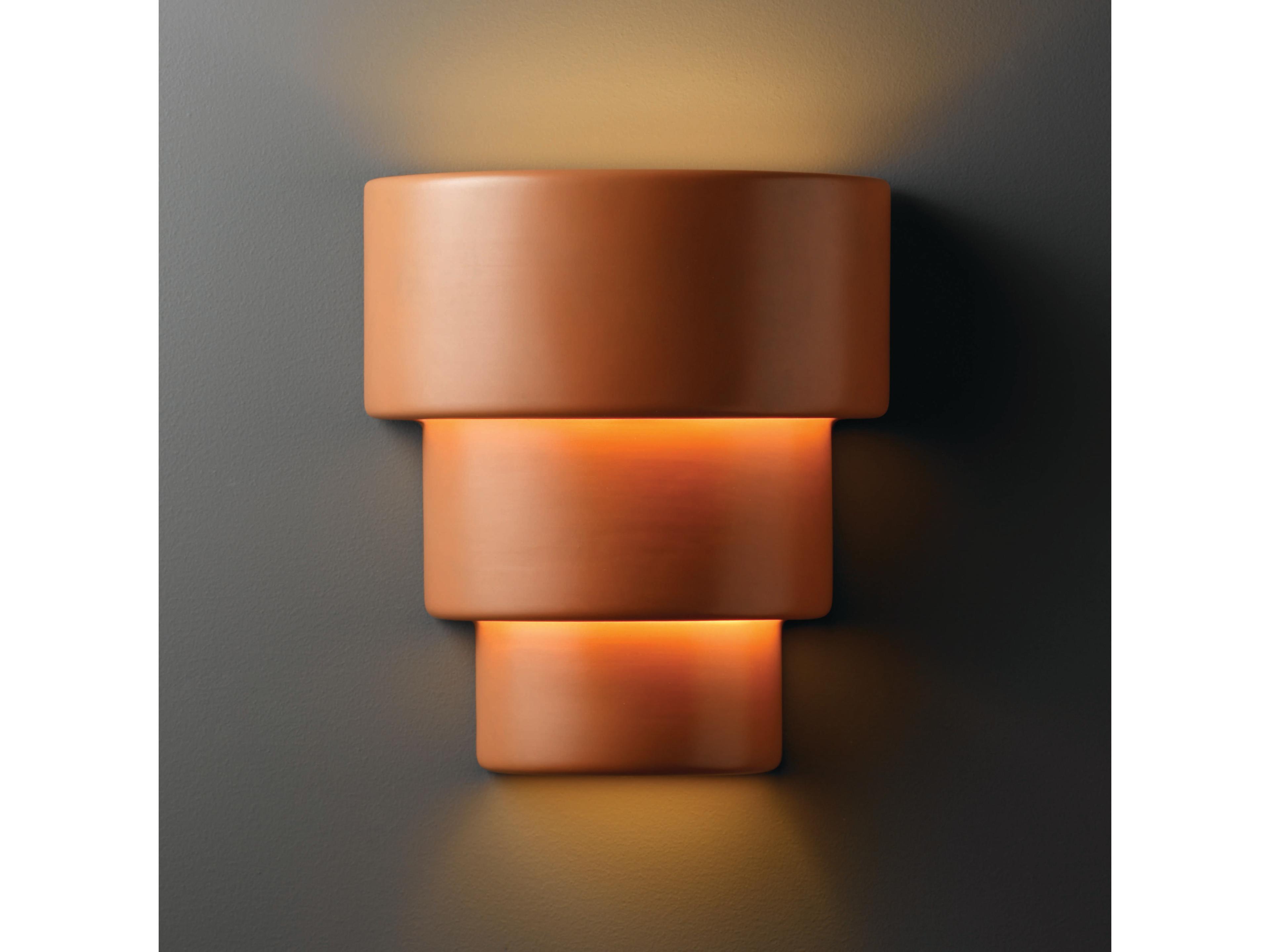 Justice Design Group Ambiance 1 - Light Outdoor Wall Light