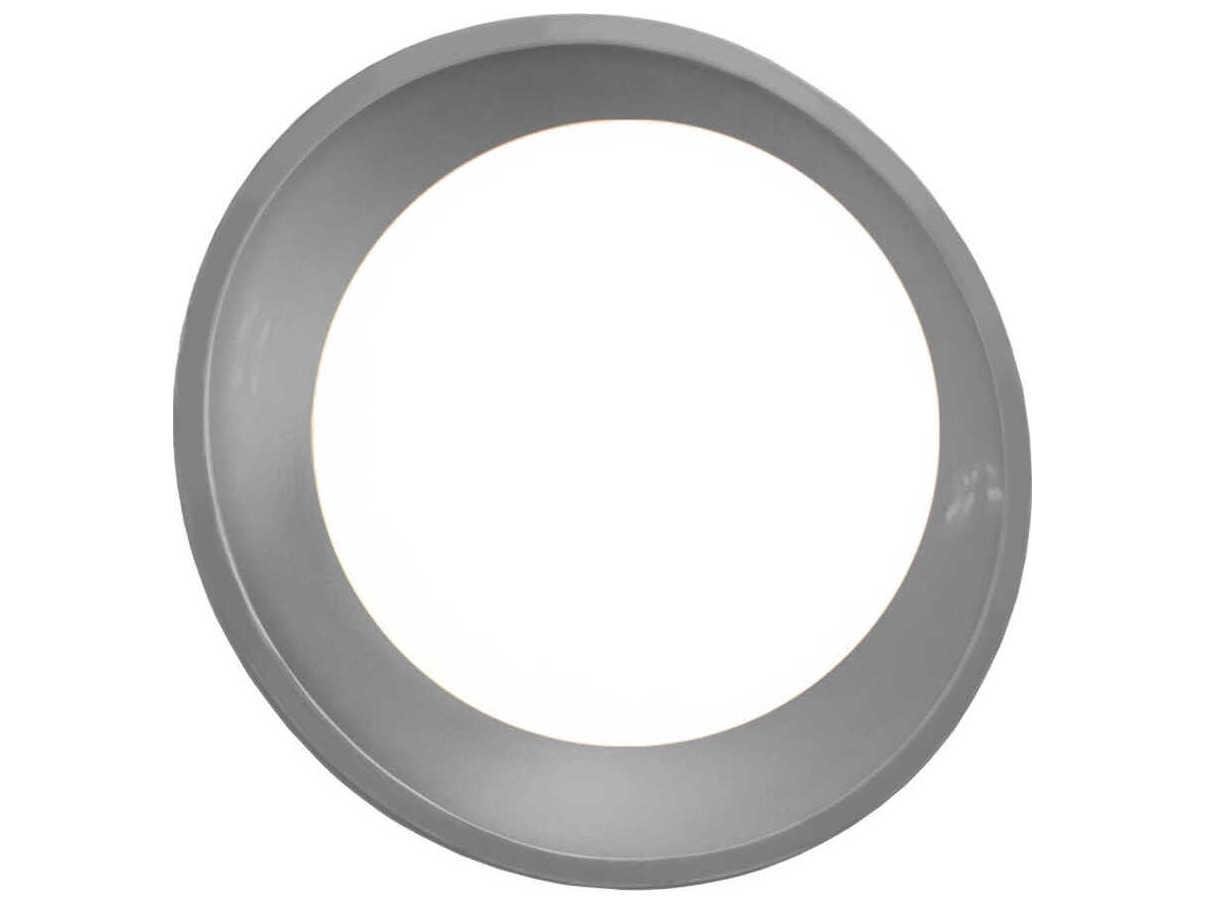 Justice Design Group Ambiance 1-Light White Glass LED Wall Sconce