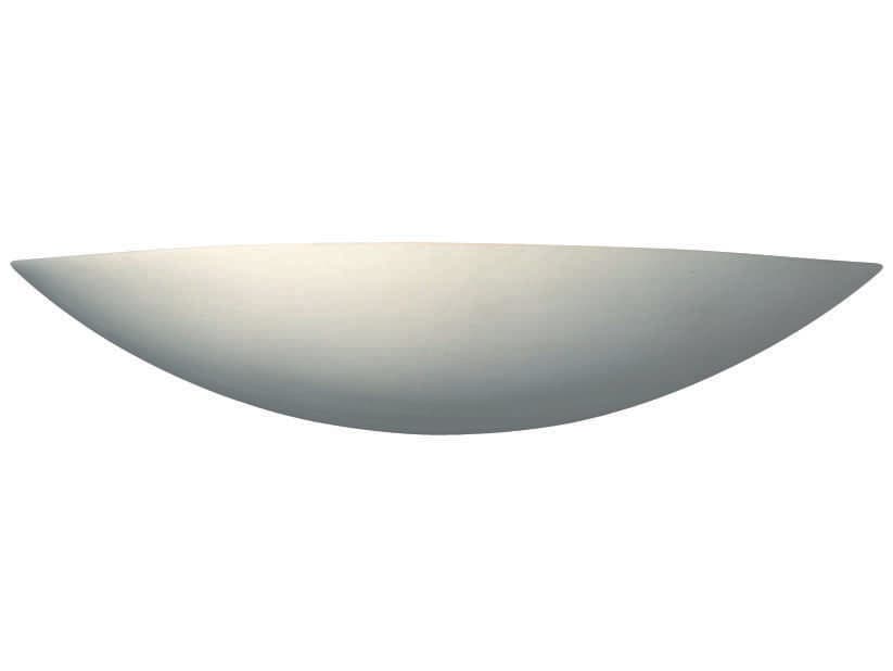 Justice Design Group Ambiance 1-Light White Wall Sconce