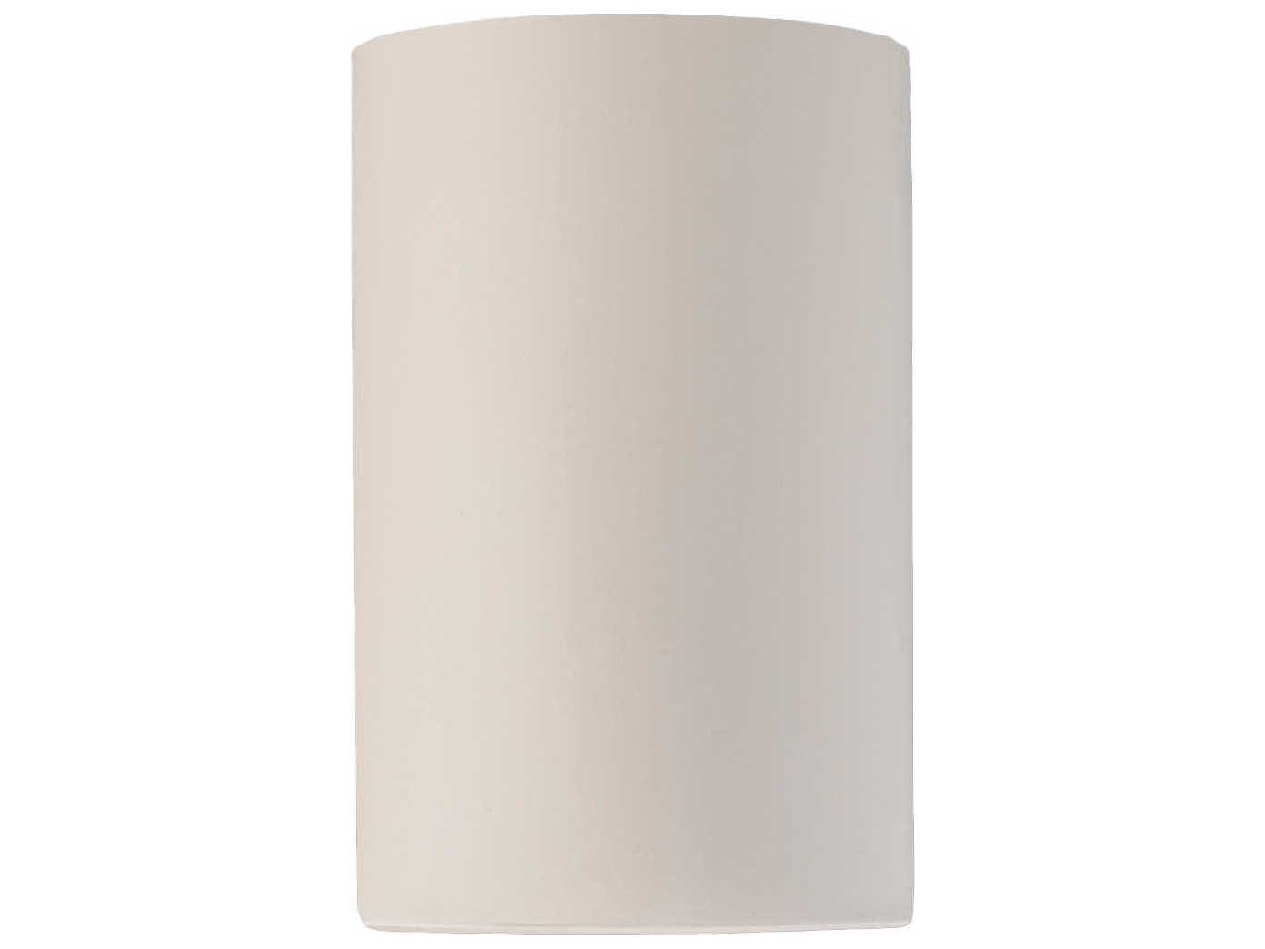 Justice Design Group Ambiance 2-Light White Wall Sconce