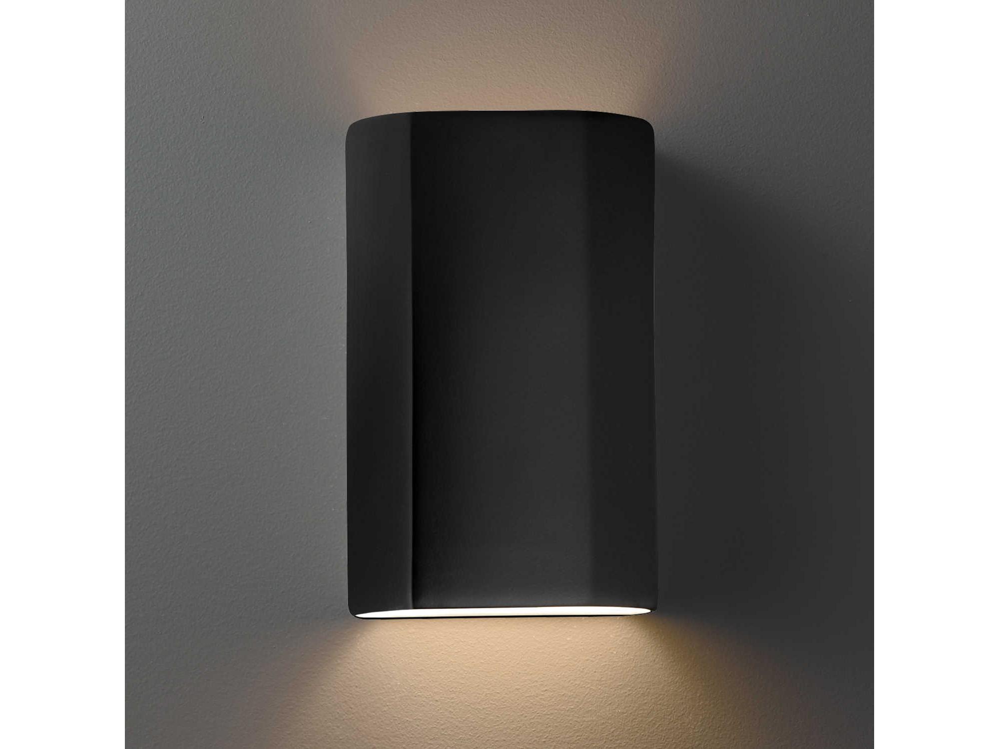 Justice Design Group Ambiance Outdoor Wall Light (Open Top & Bottom)