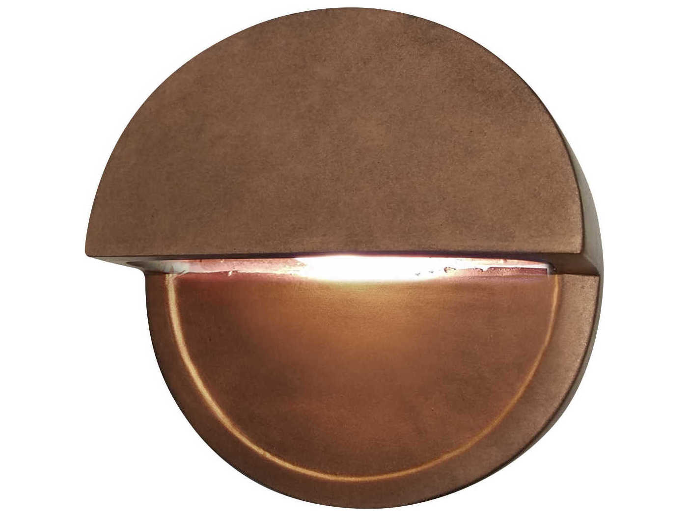 Justice Design Group Ambiance Dome Outdoor Wall Light (Closed Top)