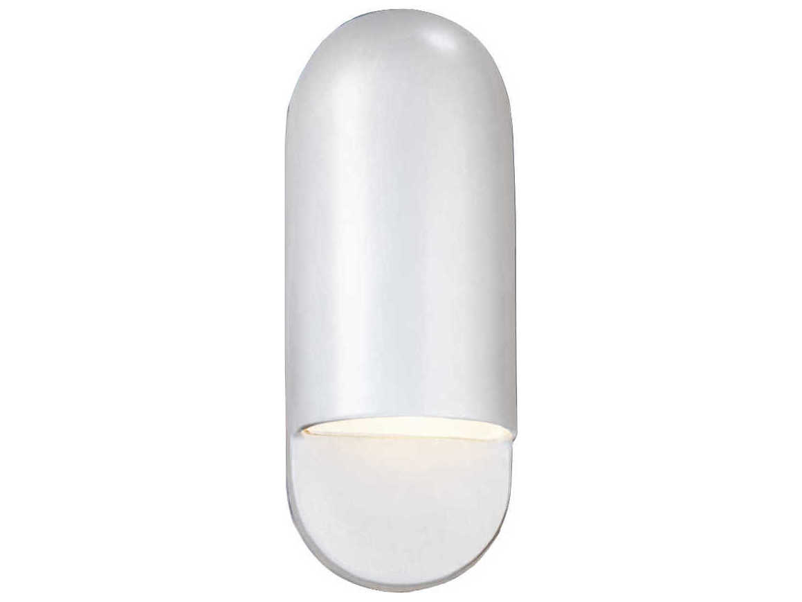 Justice Design Group Ambiance 1-Light Silver Wall Sconce