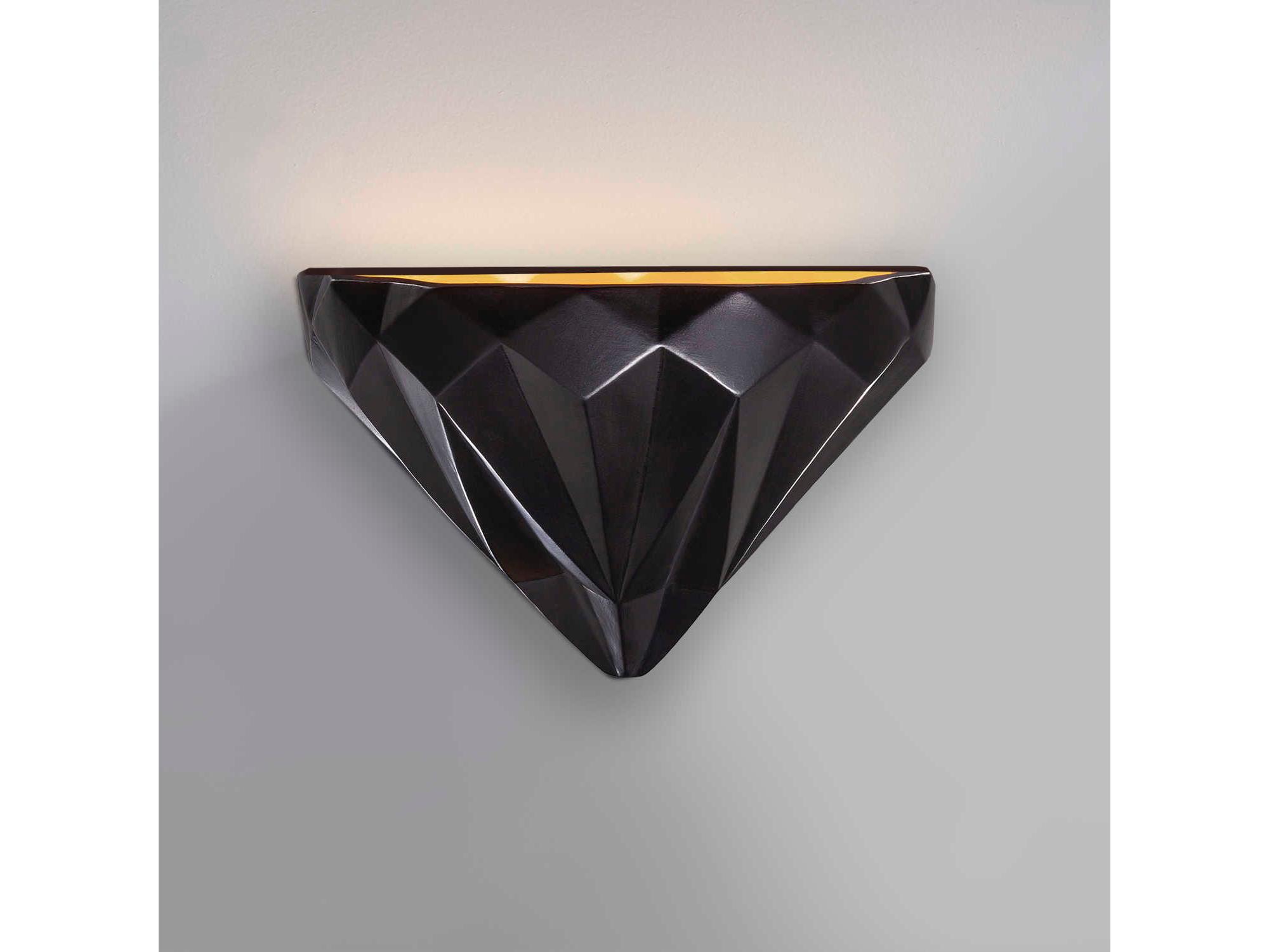 Justice Design Group Ambiance Geometric 1 - Light Outdoor Wall Light