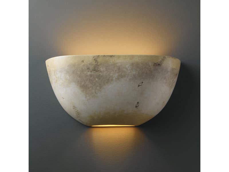 Justice Design Group Ambiance 2-Light Brown Wall Sconce