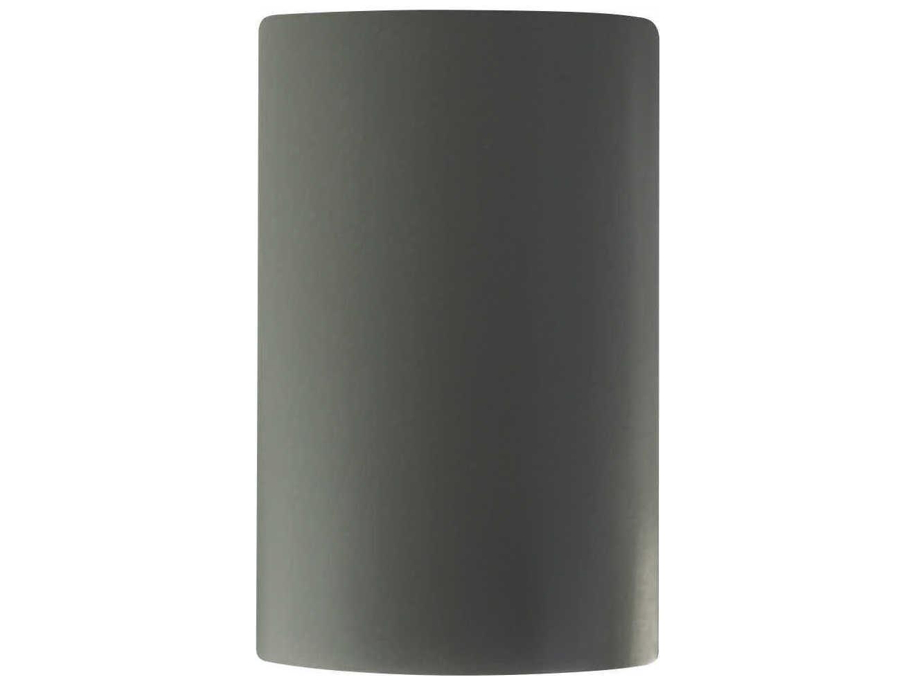 Justice Design Group Ambiance 1-Light White Wall Sconce