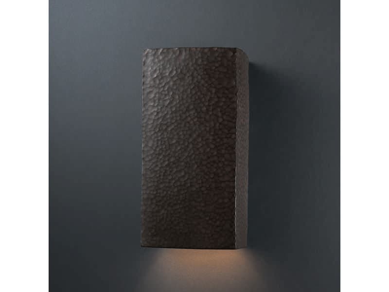 Justice Design Group Ambiance Outdoor Wall Light (Closed Top)