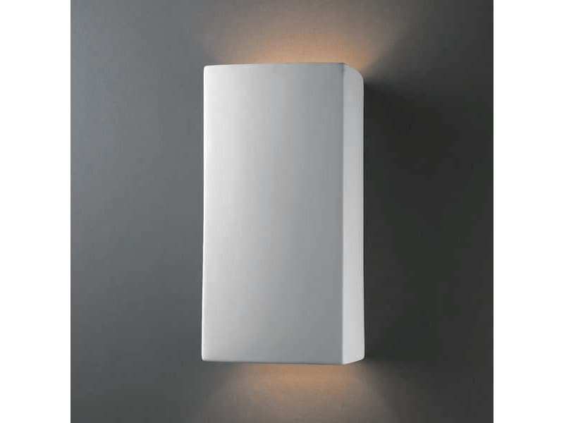 Justice Design Group Ambiance Outdoor Wall Light (Open Top & Bottom)