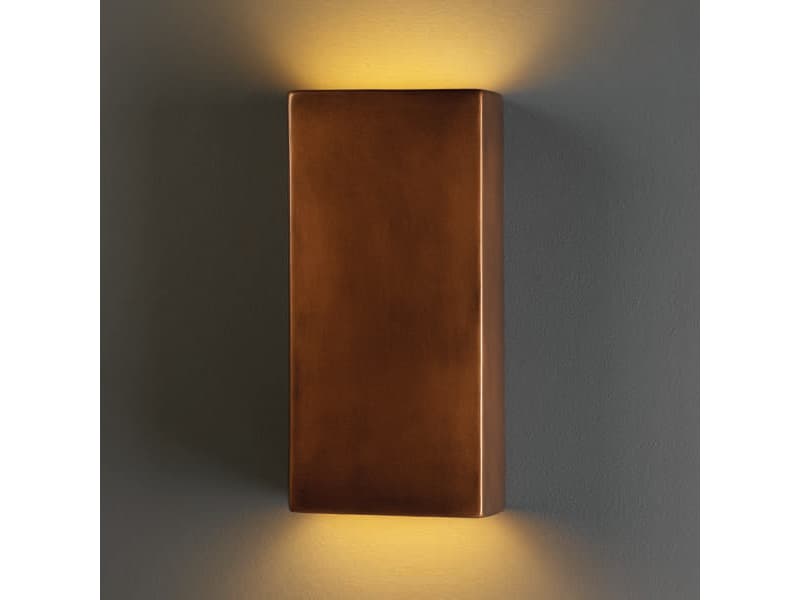 Justice Design Group Ambiance Outdoor Wall Light (Open Top & Bottom)