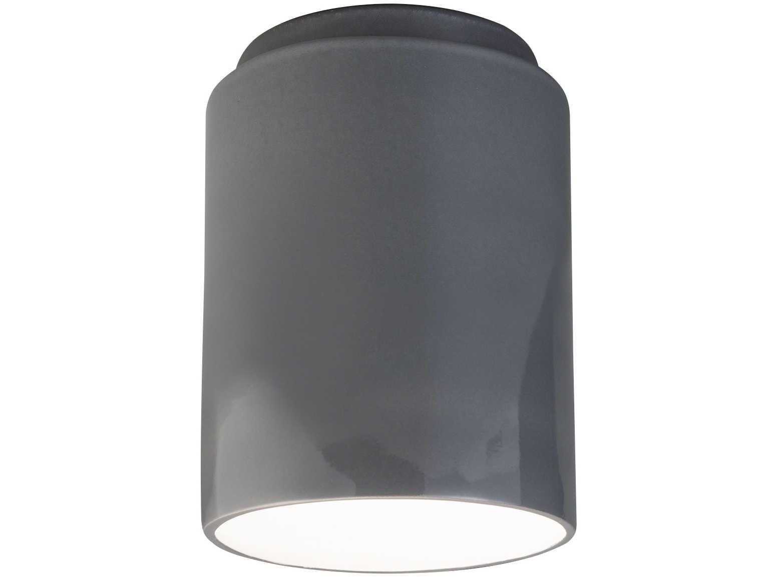 Justice Design Group Radiance Cylinder 1 - Light Outdoor Ceiling Light