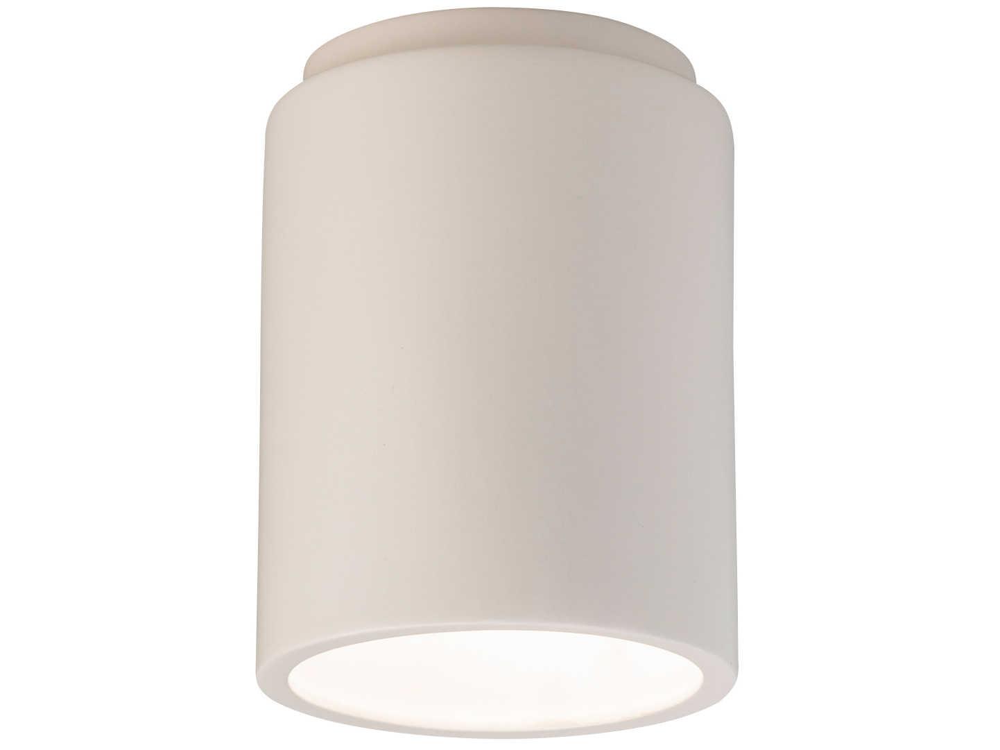 Justice Design Group Radiance Cylinder 1 - Light Outdoor Ceiling Light