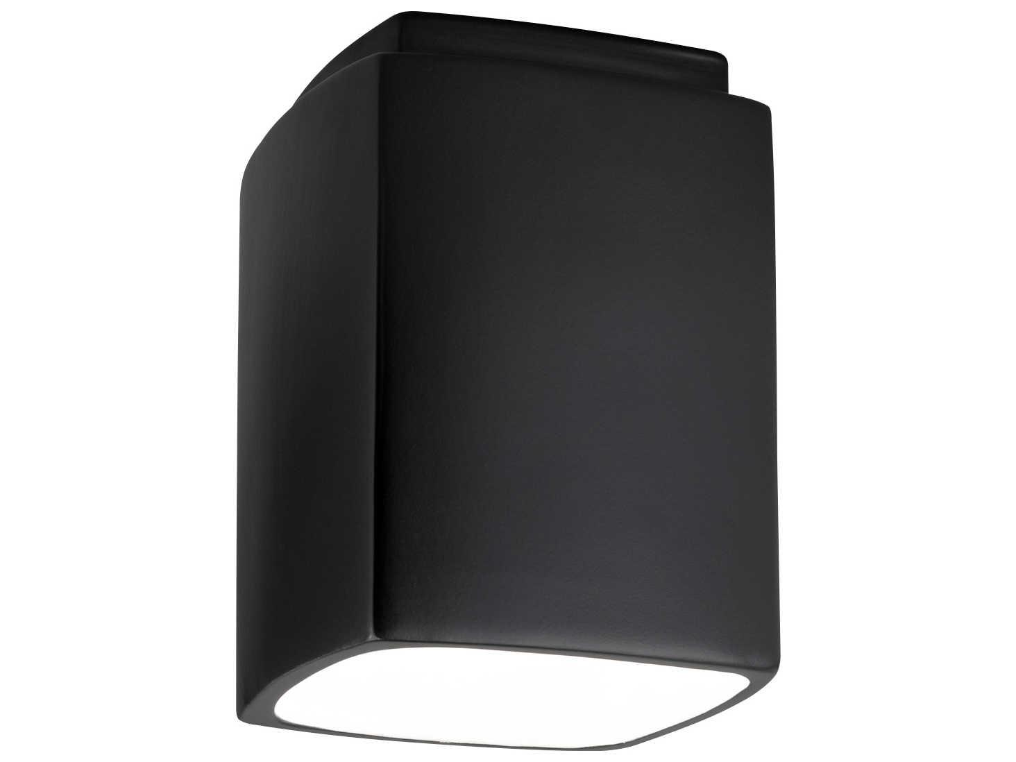 Justice Design Group Radiance Rectangle 1 - Light Outdoor Ceiling Light