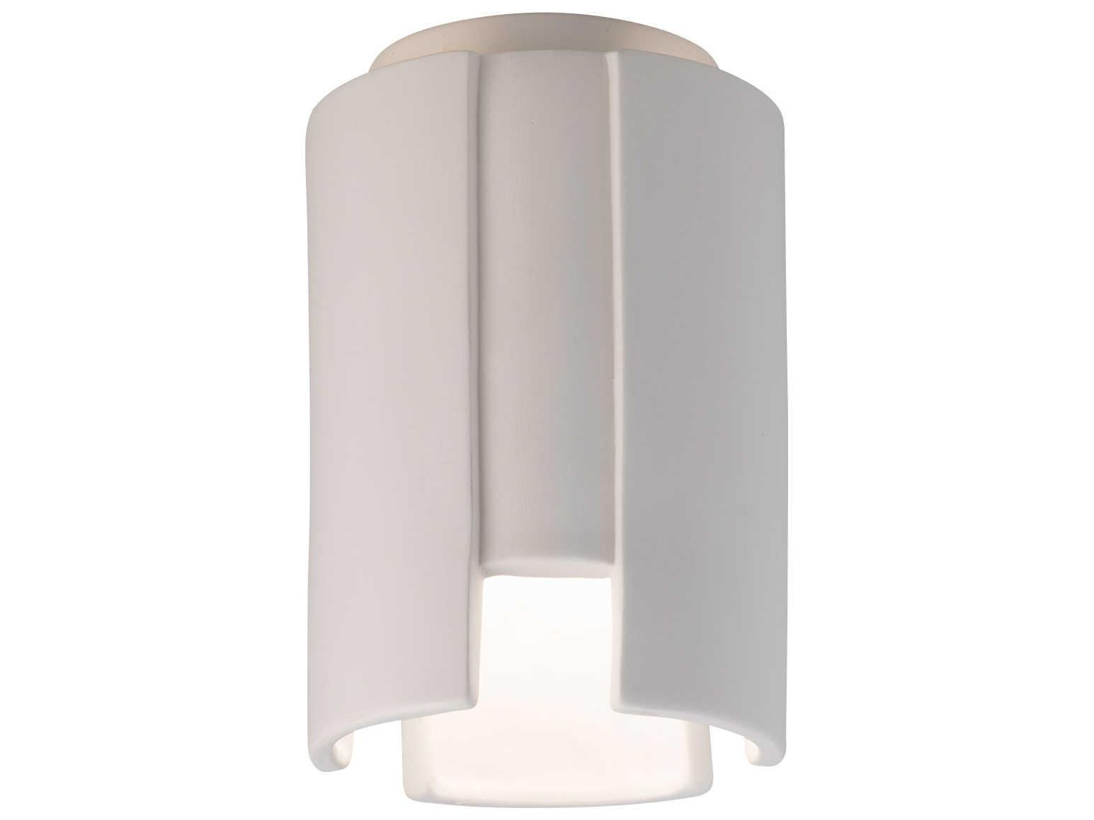 Justice Design Group Radiance Stagger 1 - Light Outdoor Ceiling Light