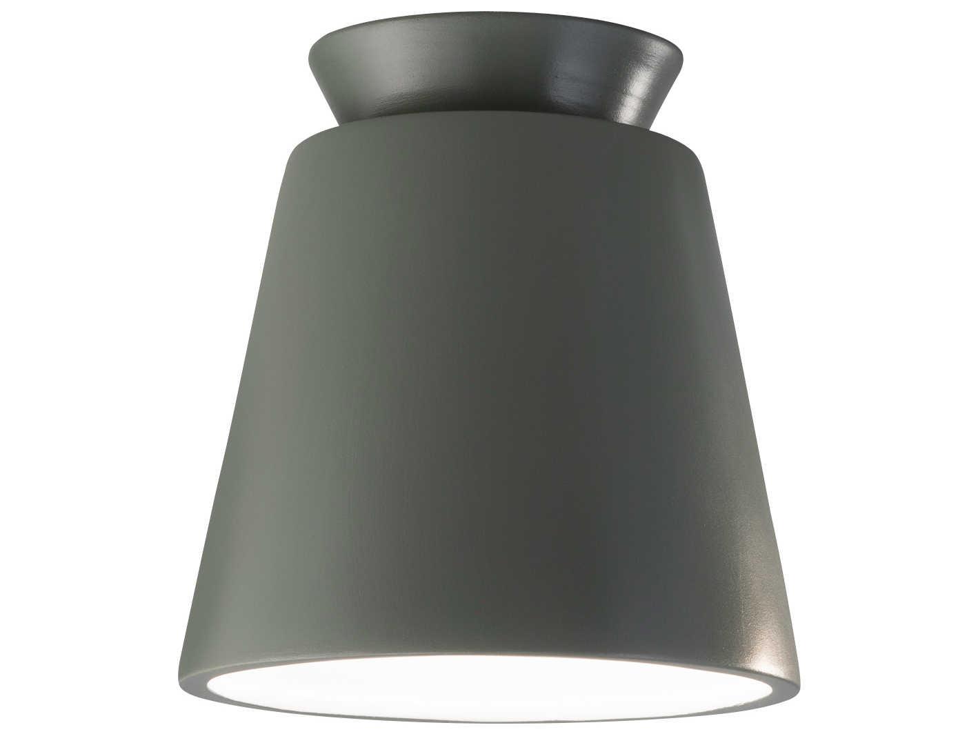 Justice Design Group Radiance Trapezoid 1 - Light Outdoor Ceiling Light