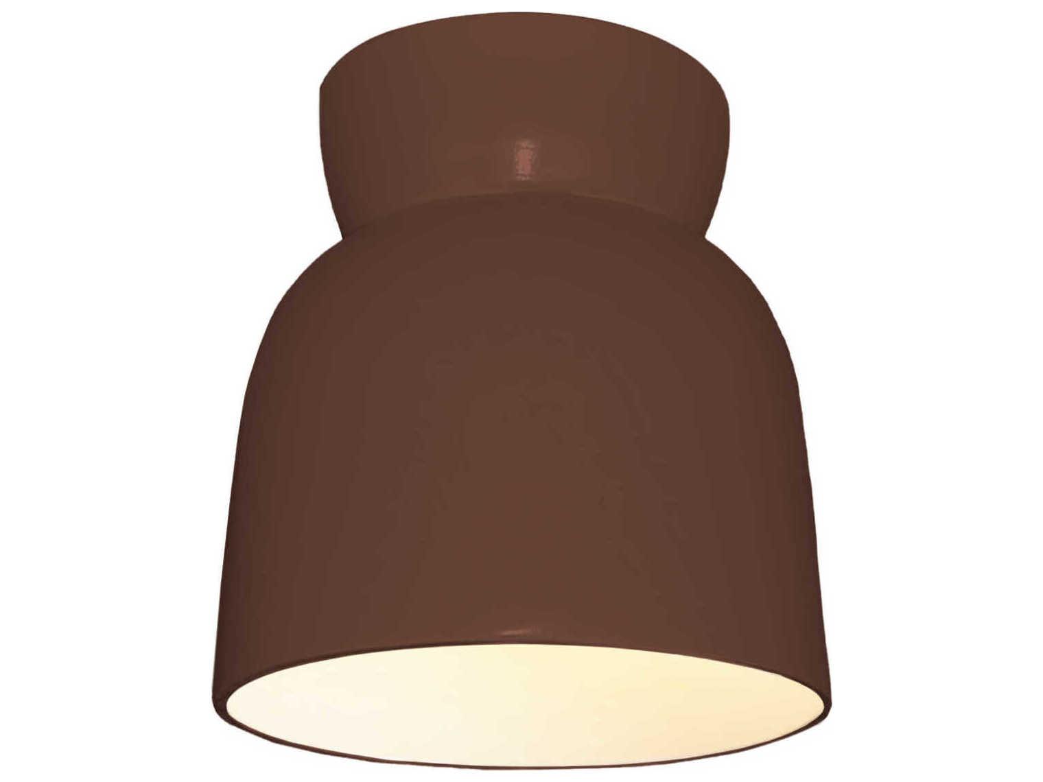 Justice Design Group Radiance Hourglass 1 - Light Outdoor Ceiling Light