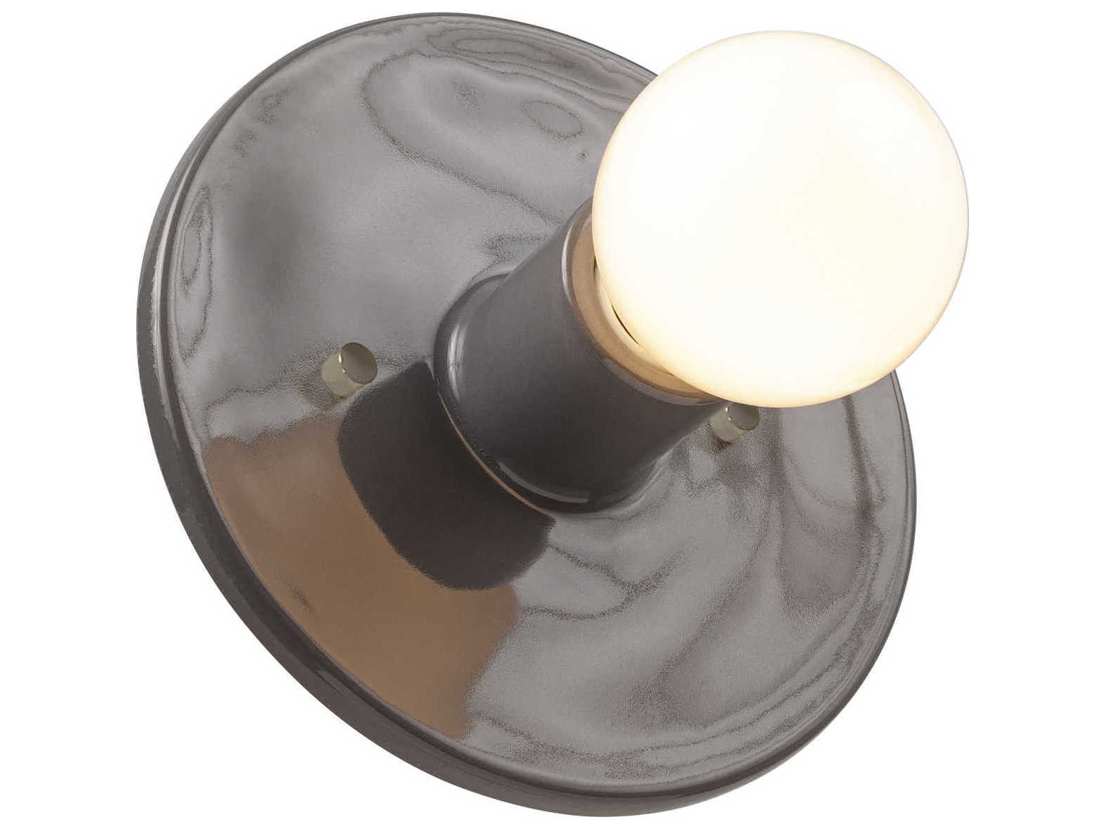 Justice Design Group Ambiance 1-Light Pink Wall Sconce