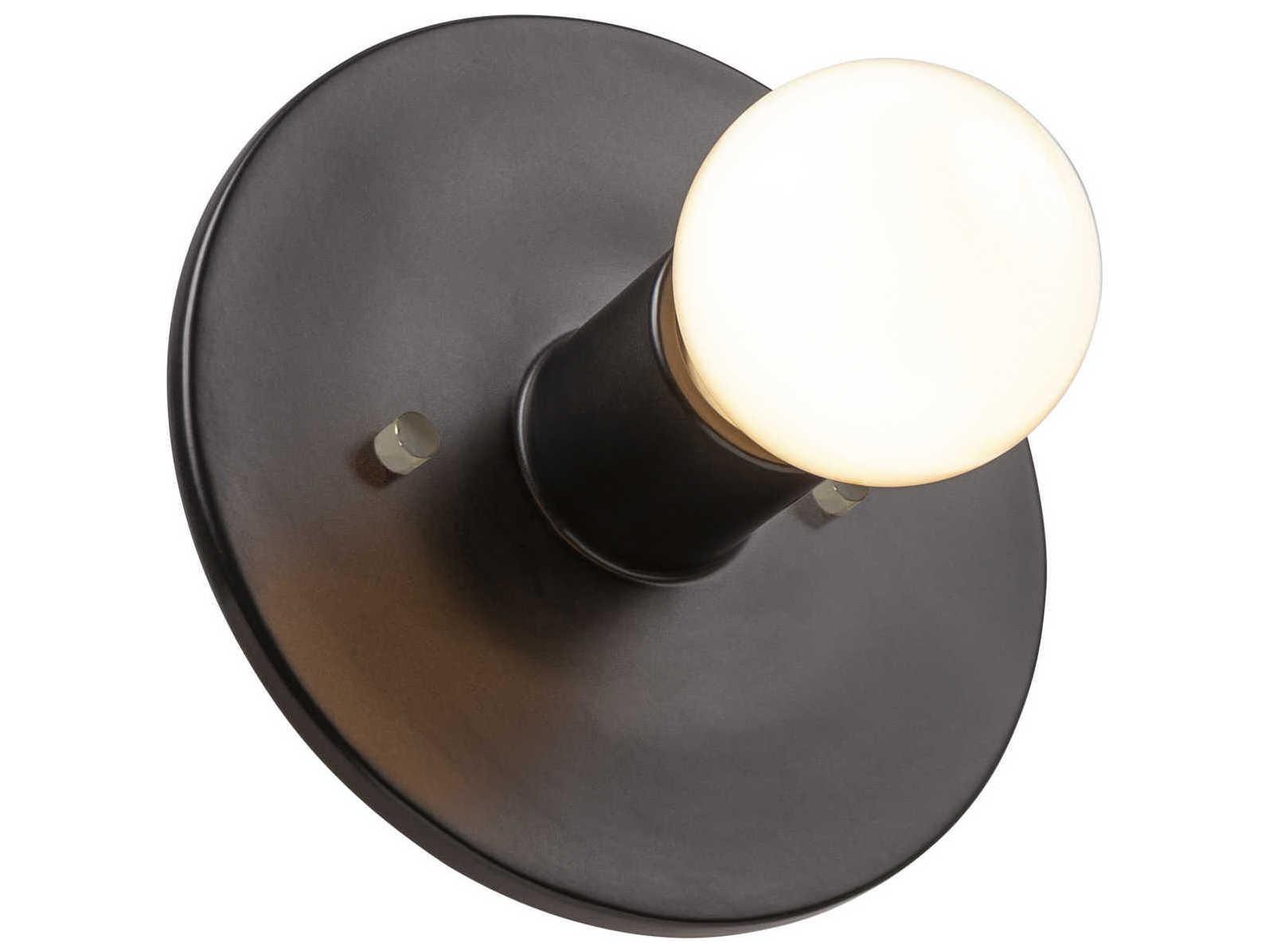 Justice Design Group Ambiance 1-Light Pink Wall Sconce