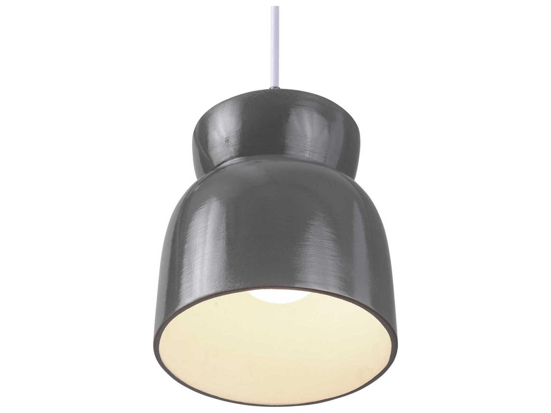 Justice Design Group Radiance 1-Light Red Mini Pendant