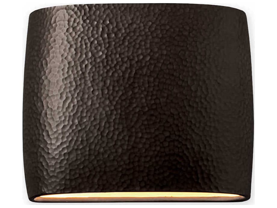 Justice Design Group Ambiance 2 - Light Outdoor Wall Light (Closed Top)