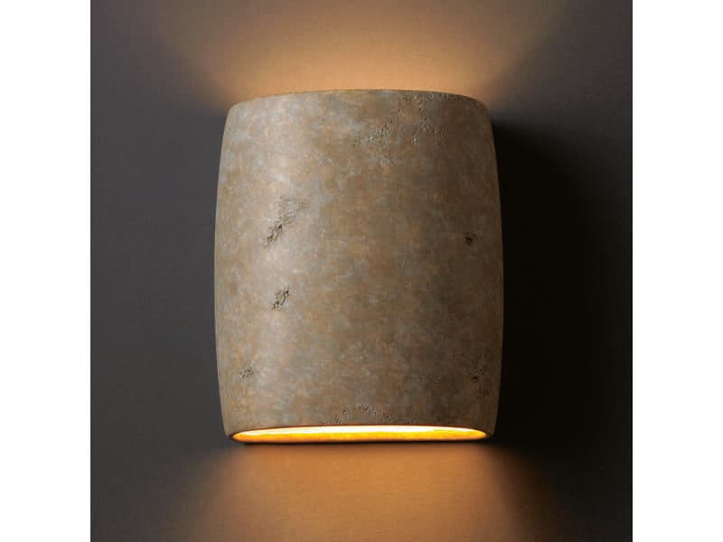 Justice Design Group Ambiance Outdoor Wall Light (Open Top & Bottom)