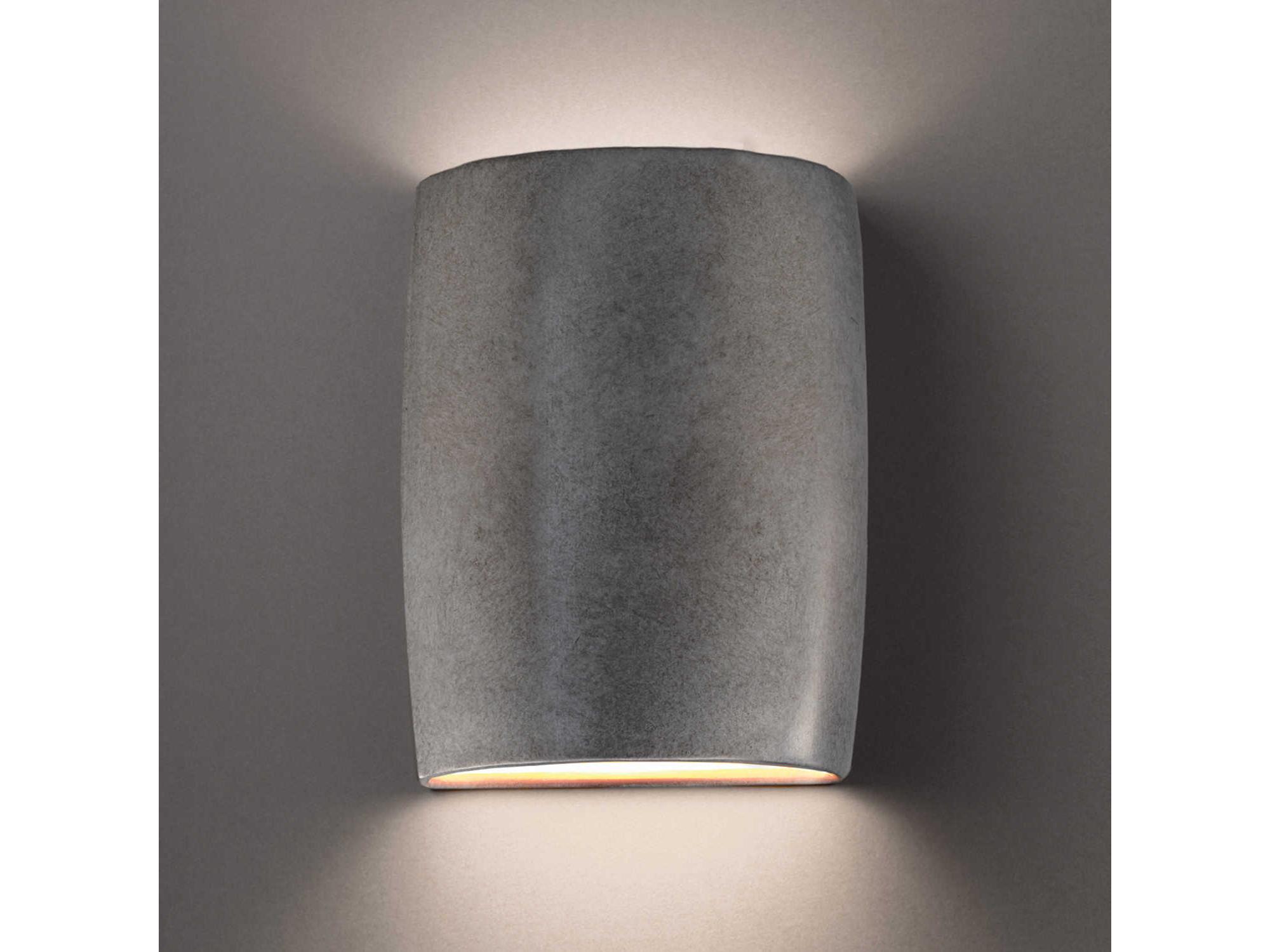Justice Design Group Ambiance Outdoor Wall Light (Open Top & Bottom)
