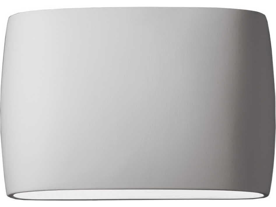 Justice Design Group Ambiance 2-Light White Wall Sconce