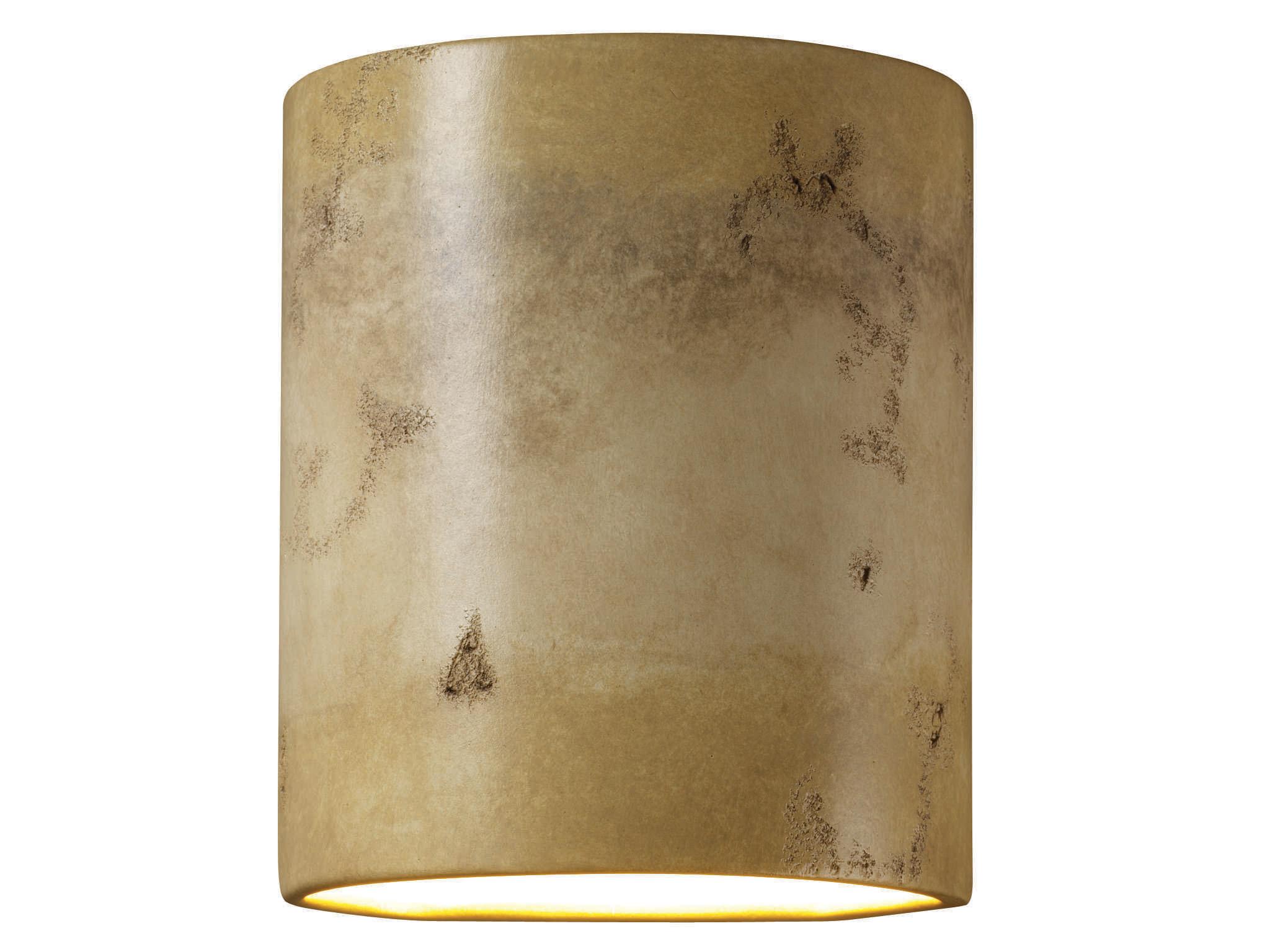 Justice Design Group Sun Dagger 1-Light Brown Wall Sconce