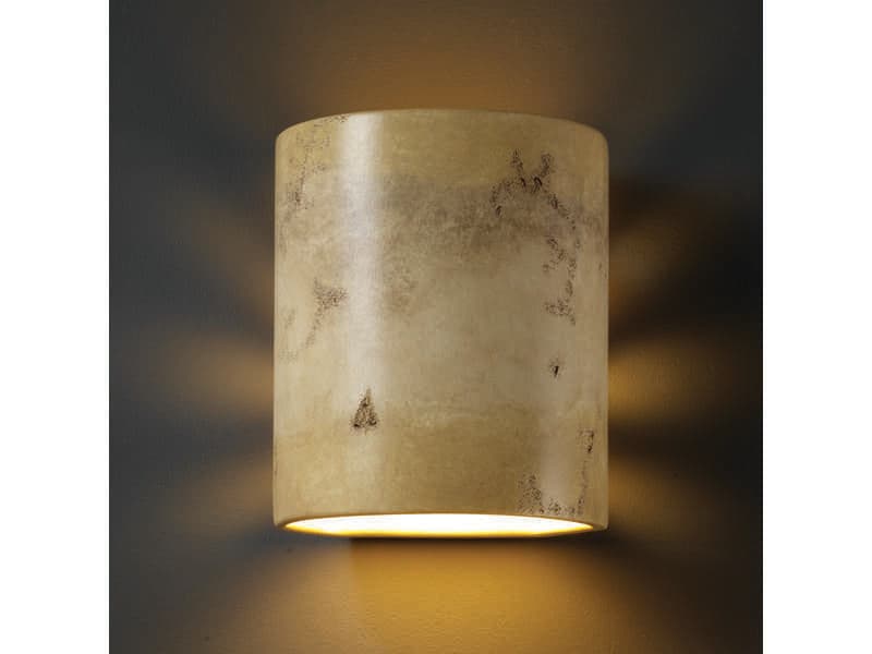 Justice Design Group Sun Dagger 1-Light Brown Wall Sconce