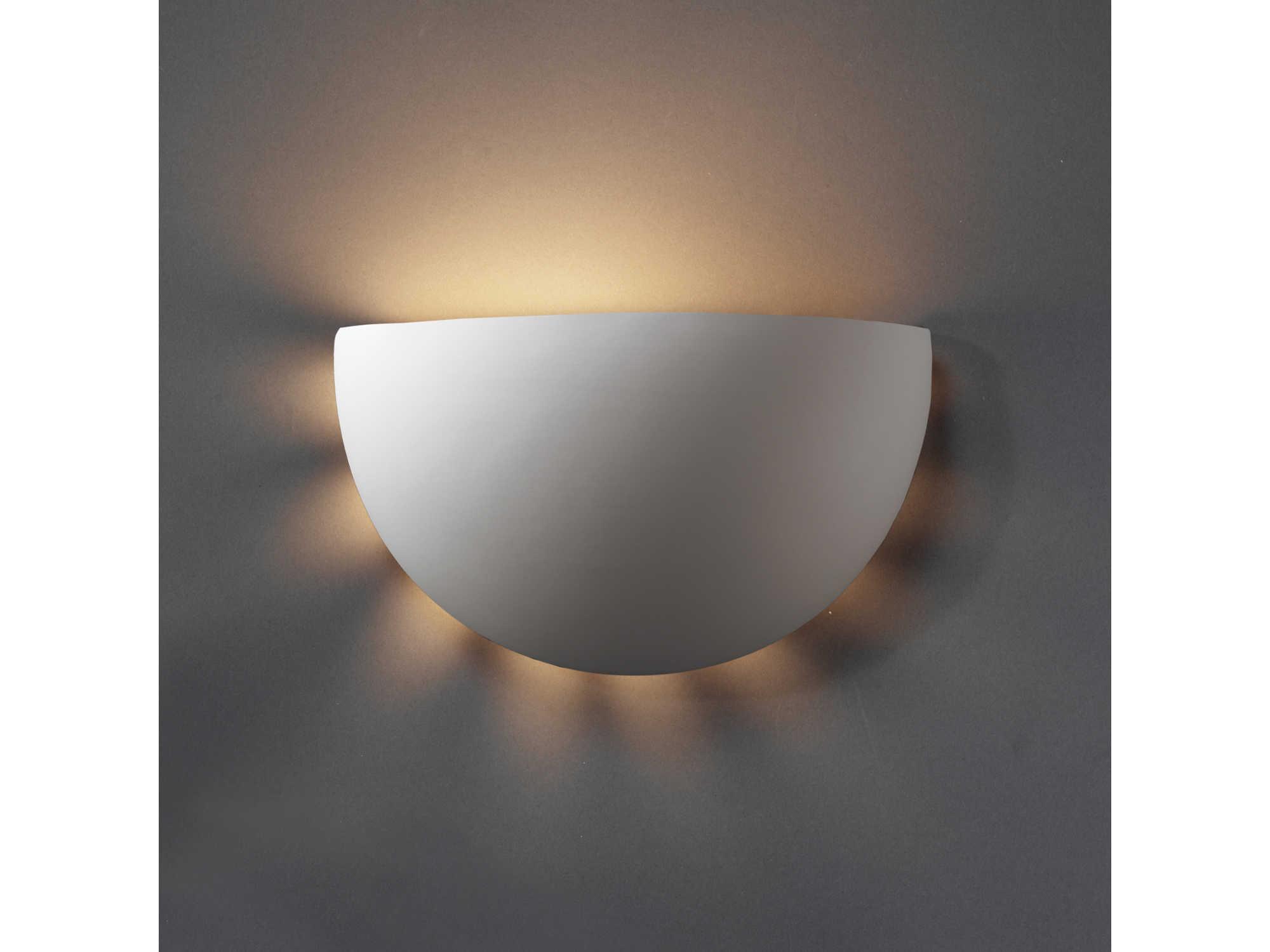 Justice Design Group Sun Dagger 1-Light Gray Wall Sconce