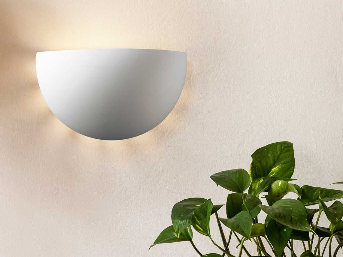 Justice Design Group Sun Dagger 1-Light Gray Wall Sconce