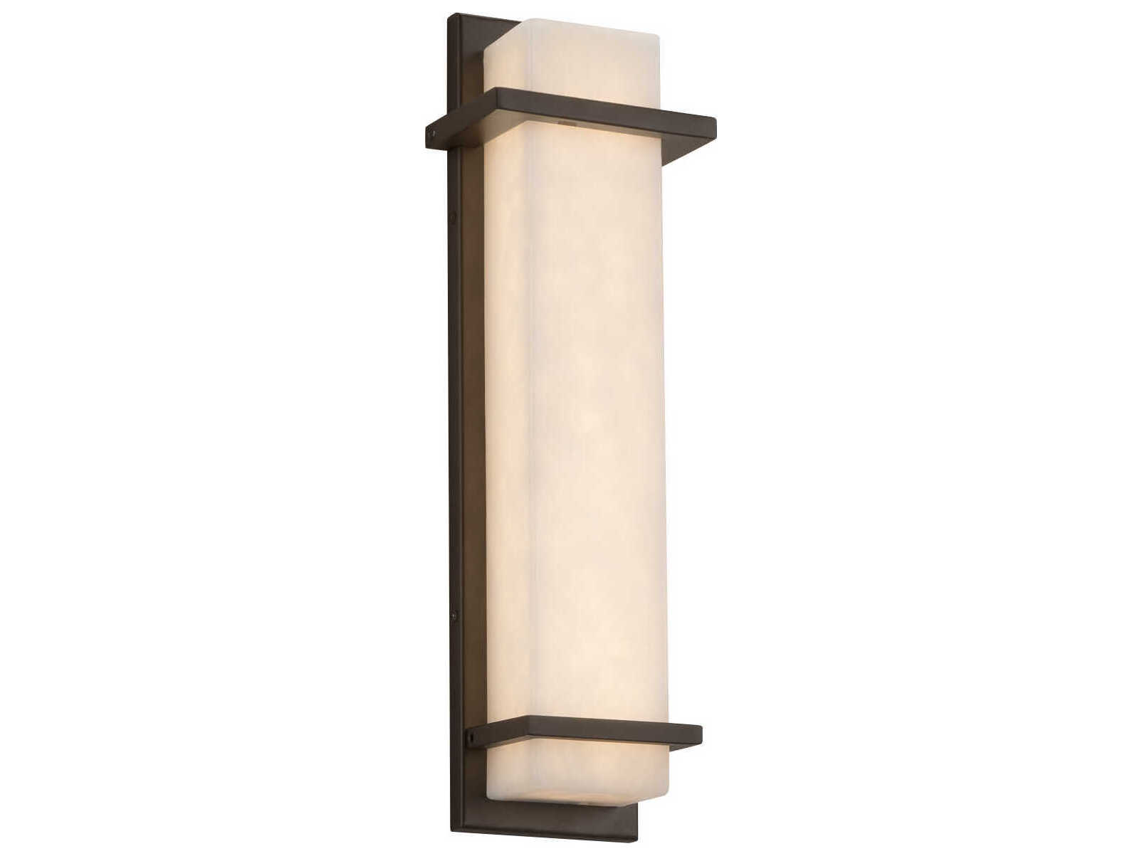 Justice Design Group Clouds Monolith ADA Outdoor Wall Light