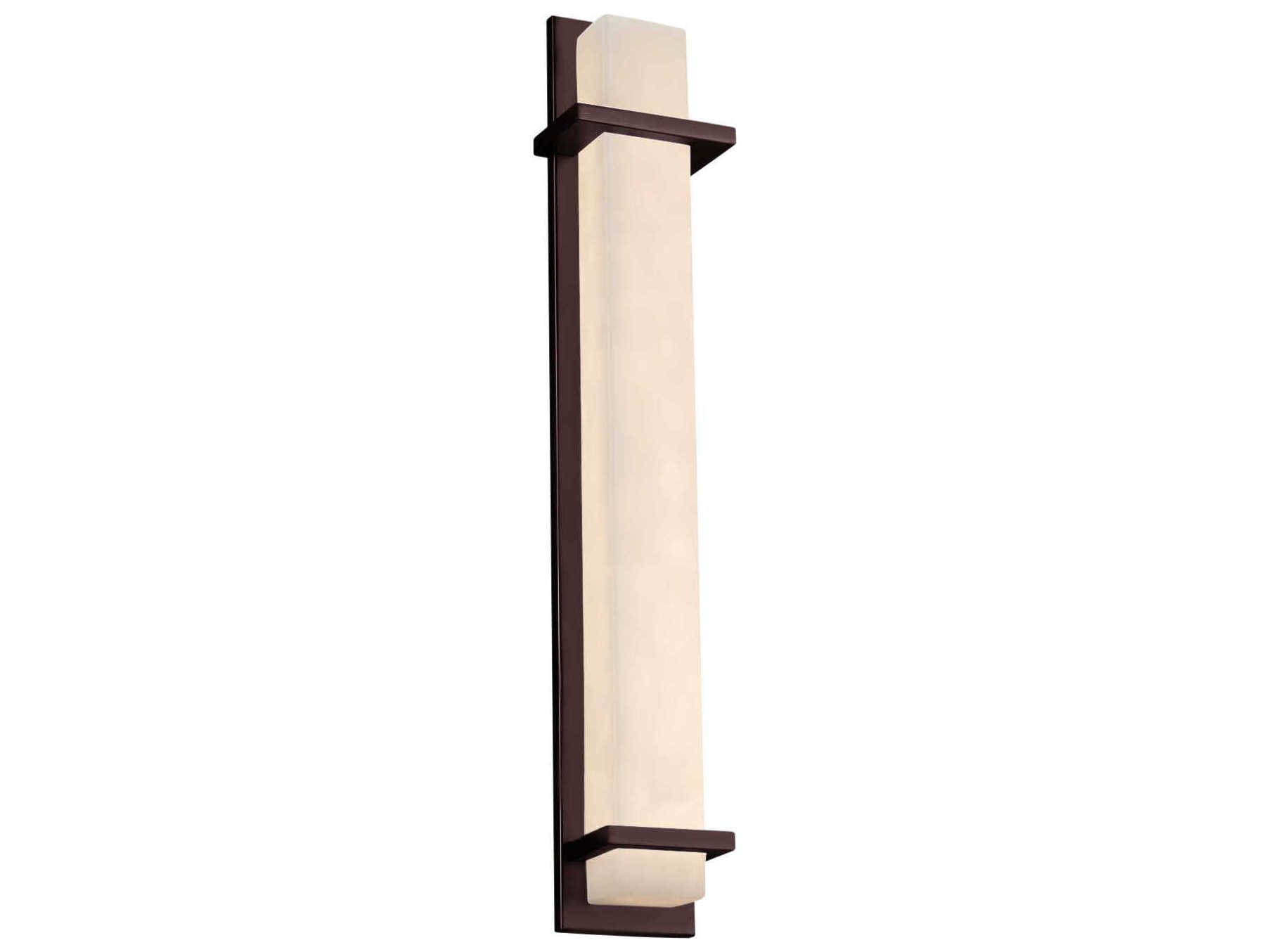 Justice Design Group Clouds Monolith ADA Outdoor Wall Light