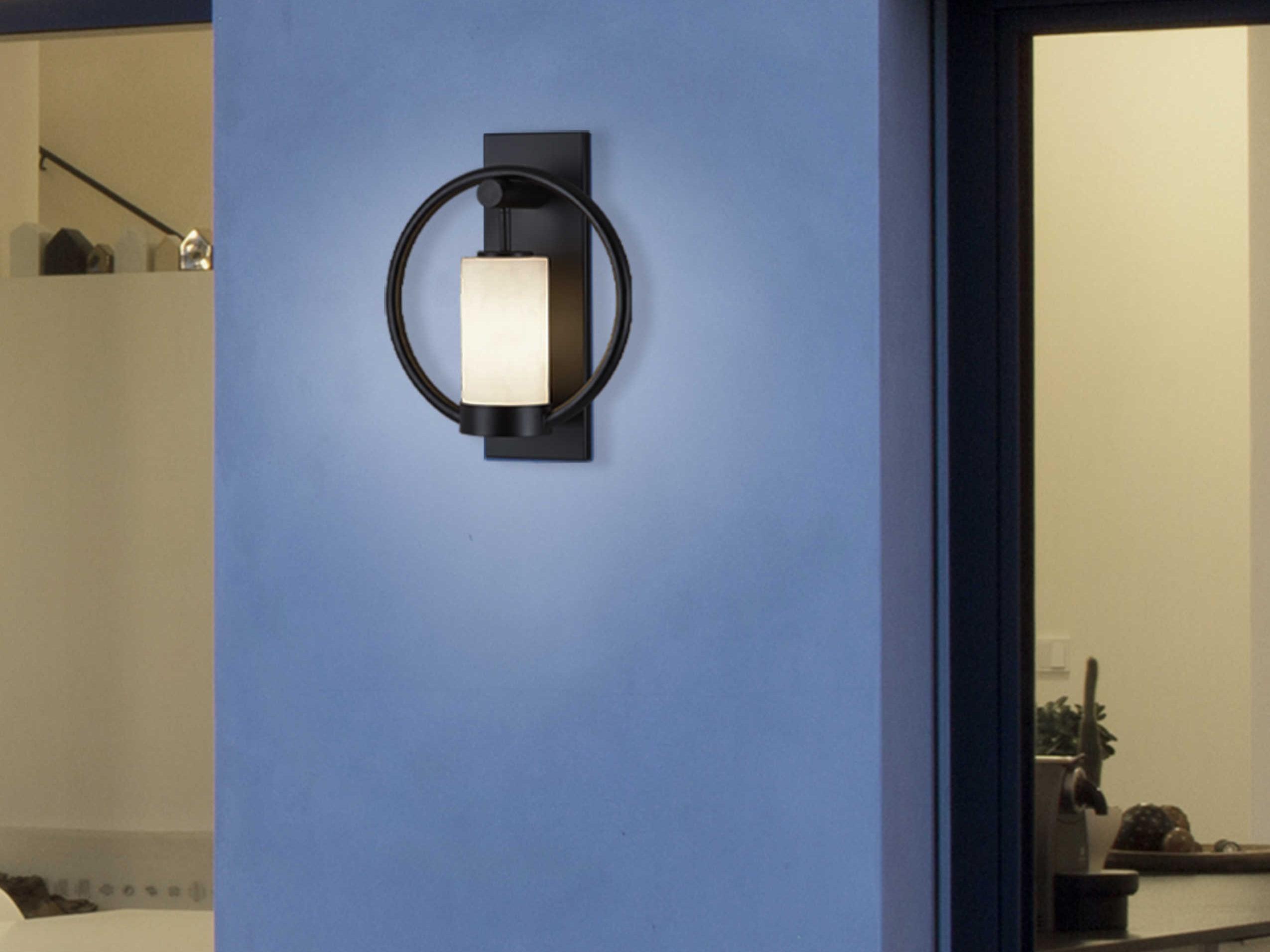 Justice Design Group Clouds Redondo 1 - Light Outdoor Wall Light