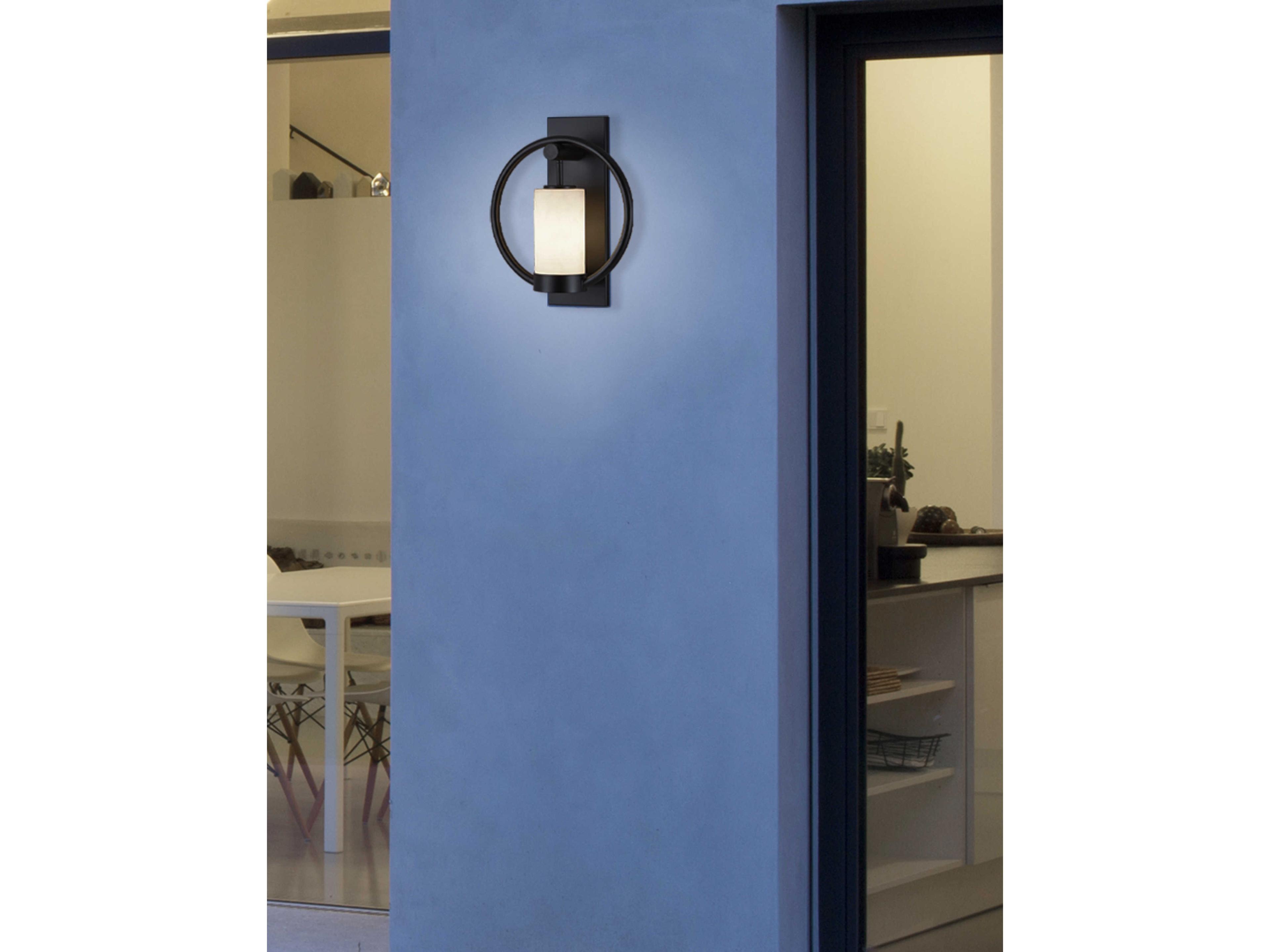 Justice Design Group Clouds Redondo 1 - Light Outdoor Wall Light